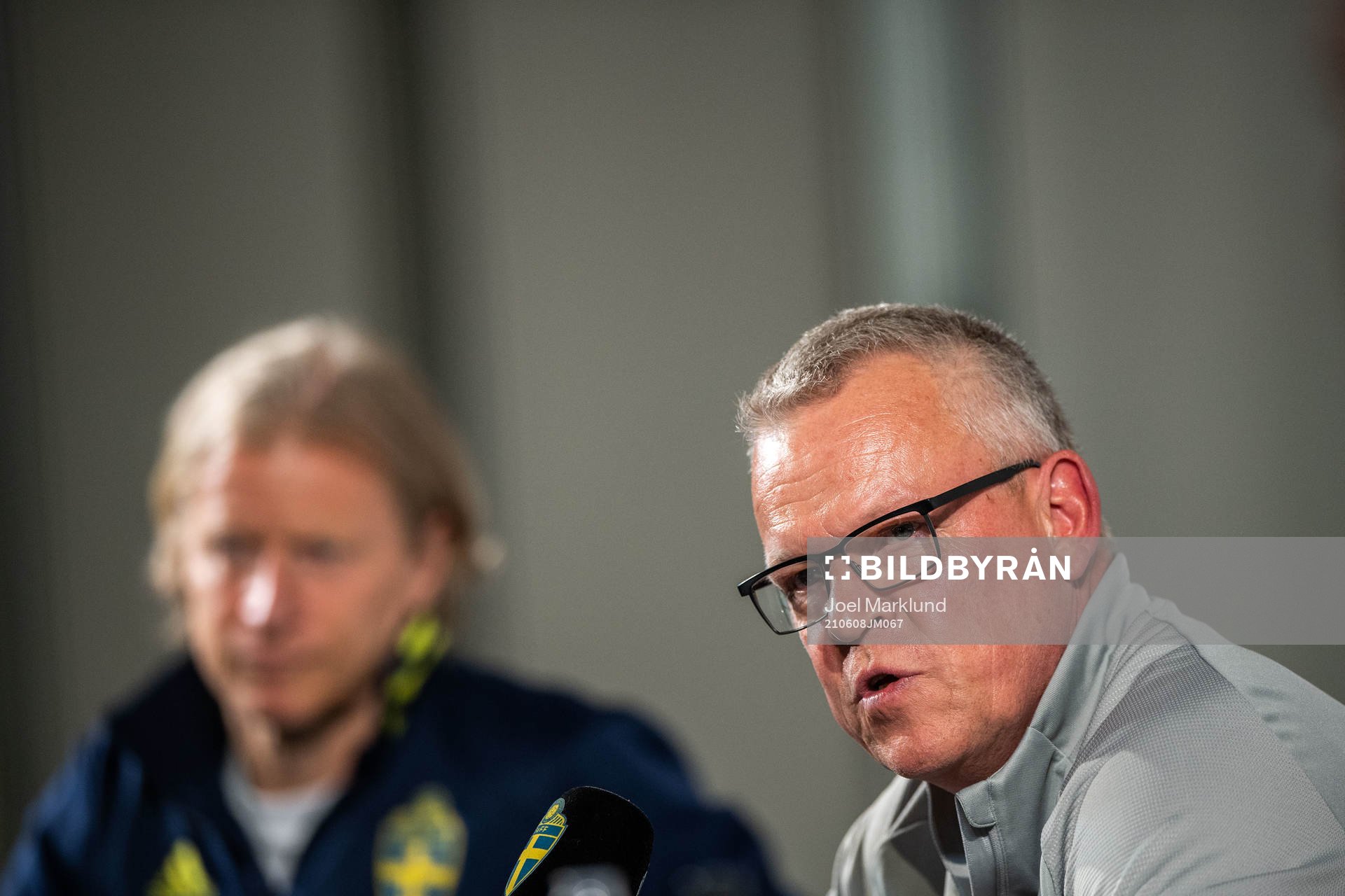 Janne Andersson, head coach of the Swedish national