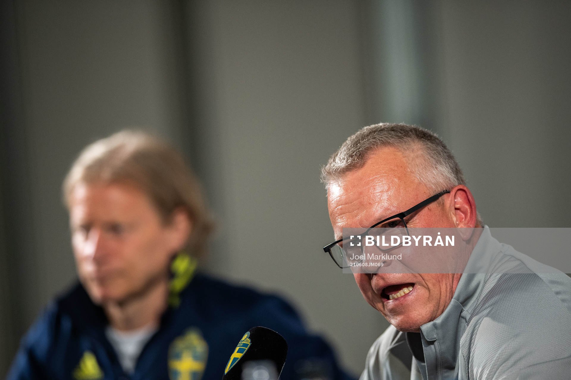 Janne Andersson, head coach of the Swedish national