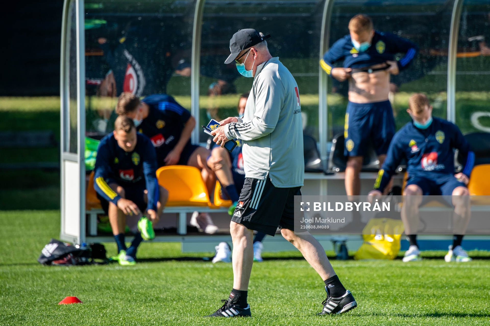 Janne Andersson, head coach of the Swedish national