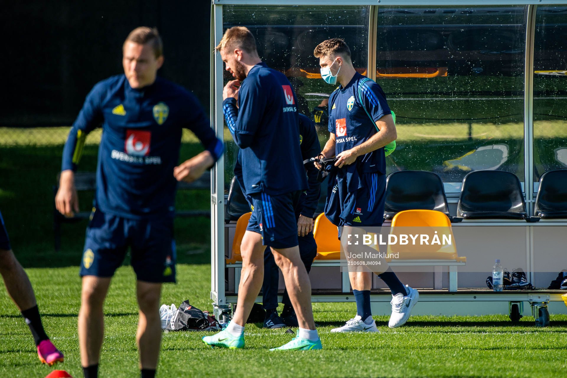Mattias Svanberg of the Swedish national football team