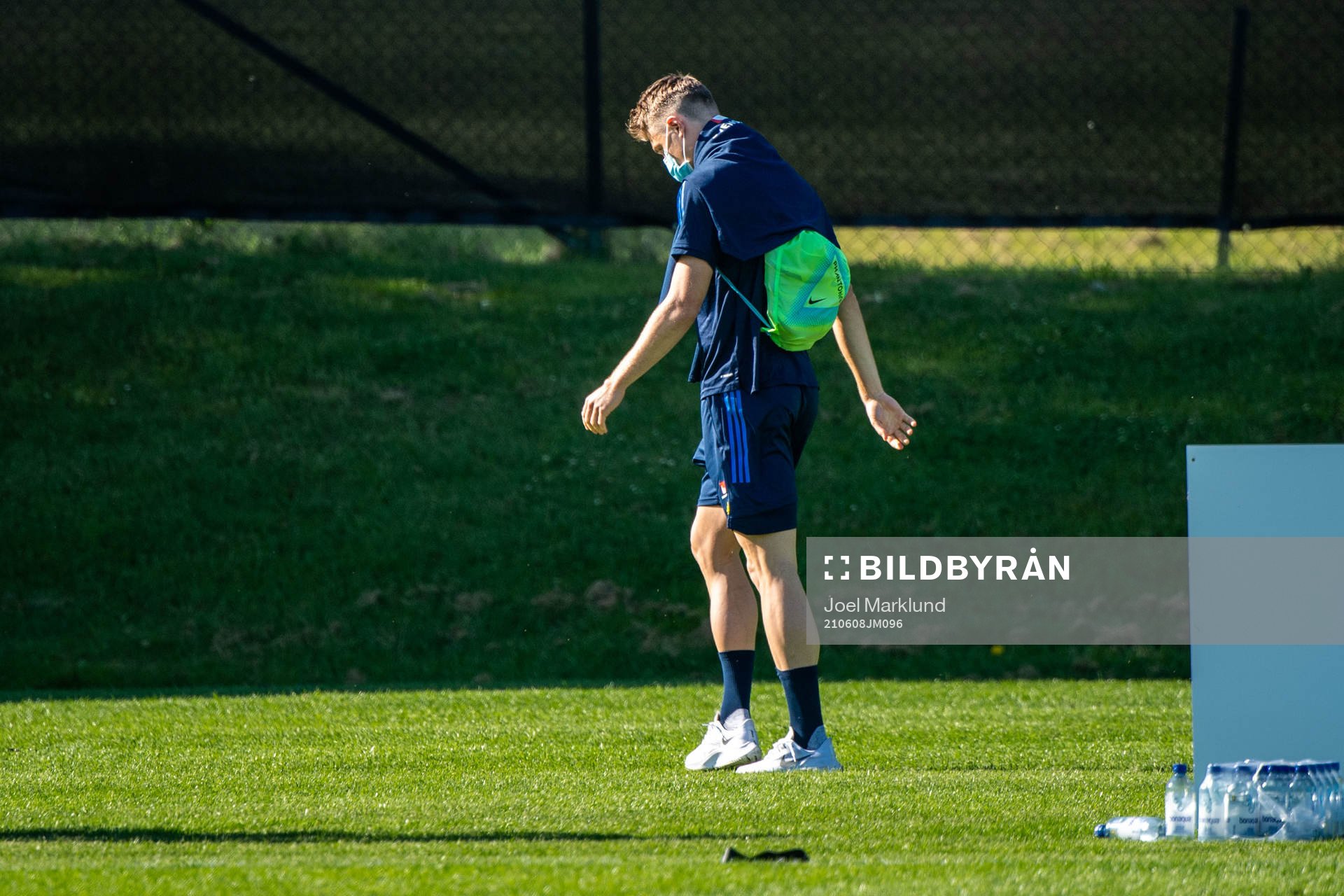 Mattias Svanberg of the Swedish national football team
