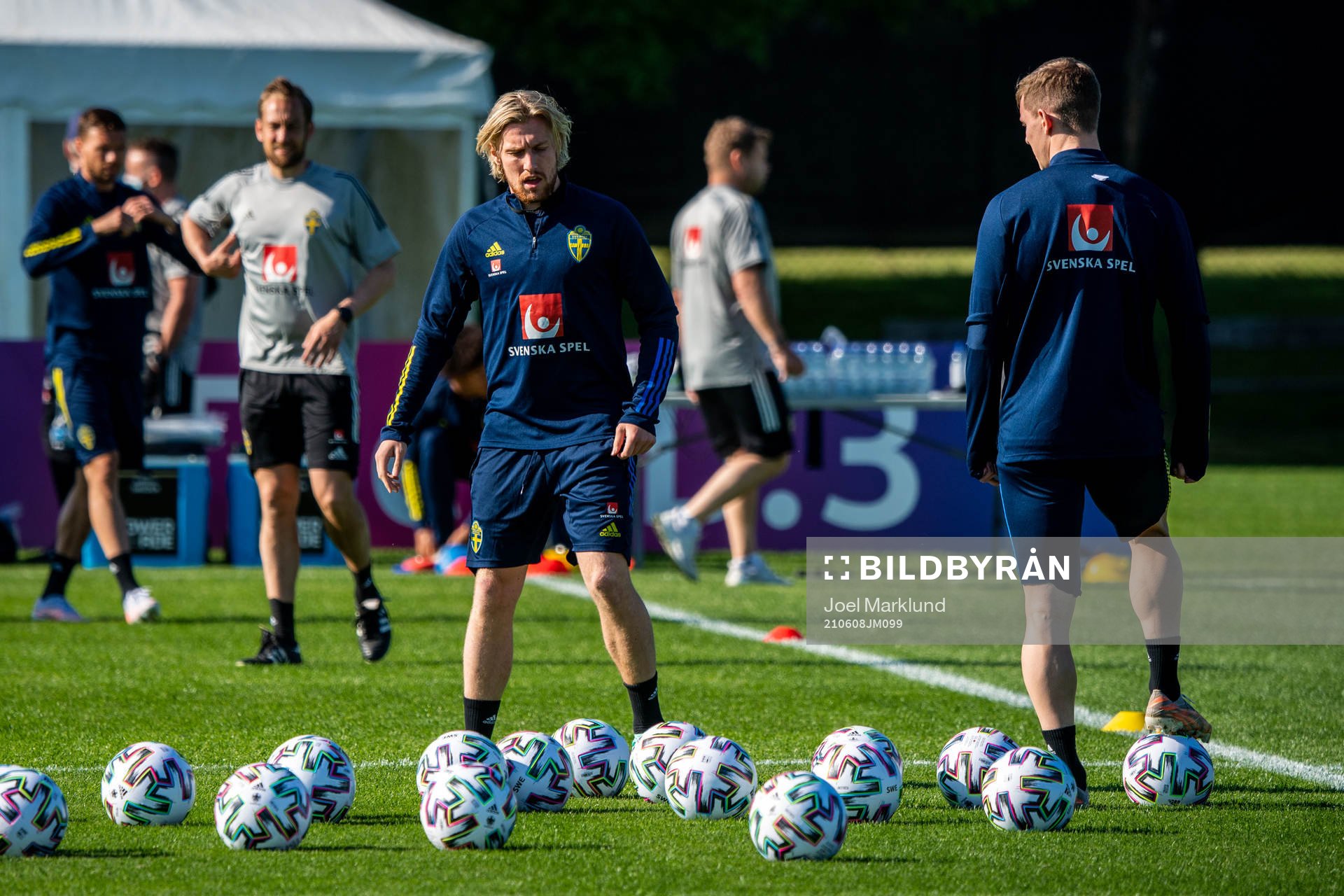 Emil Forsberg of Sweden of the Swedish national football