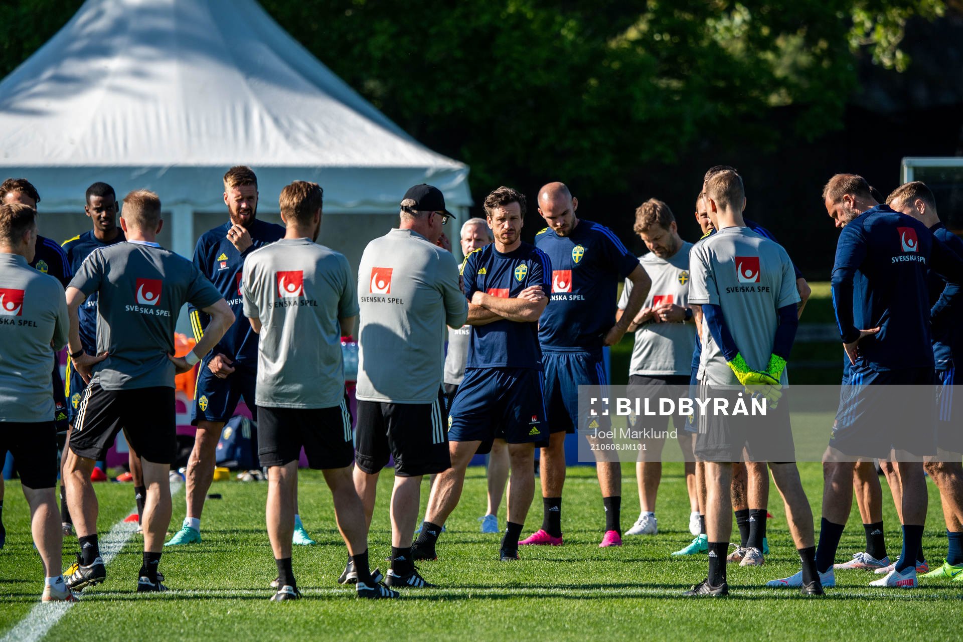Alexander Isak, Pontus Jansson, Kristoffer Olsson and