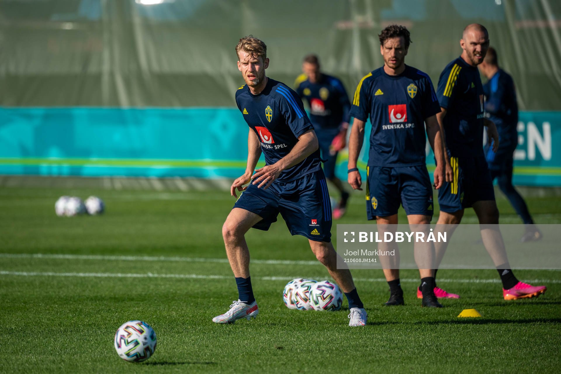 Filip Helander of the Swedish national football team at a