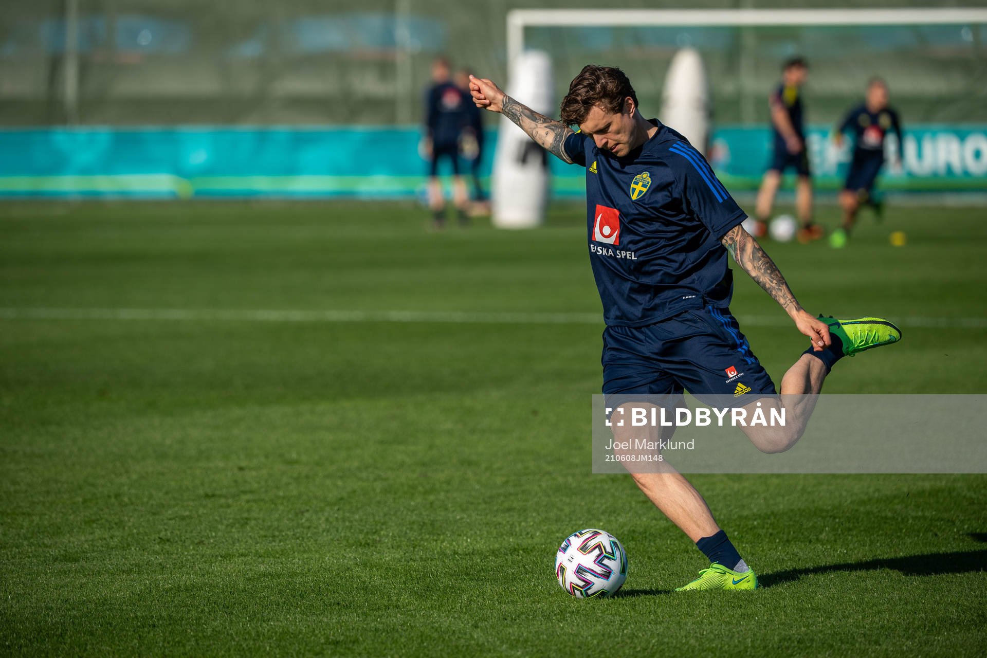 Viktor Nilsson Lindelöf of the Swedish national football