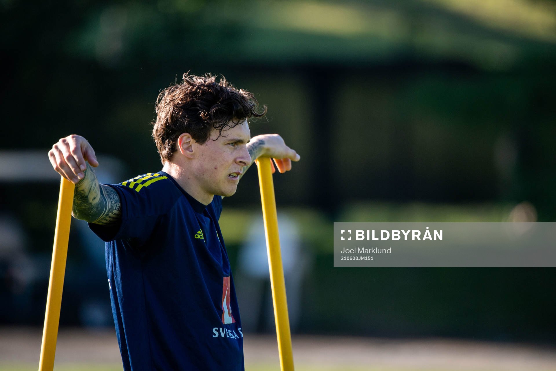 Viktor Nilsson Lindelöf of the Swedish national football
