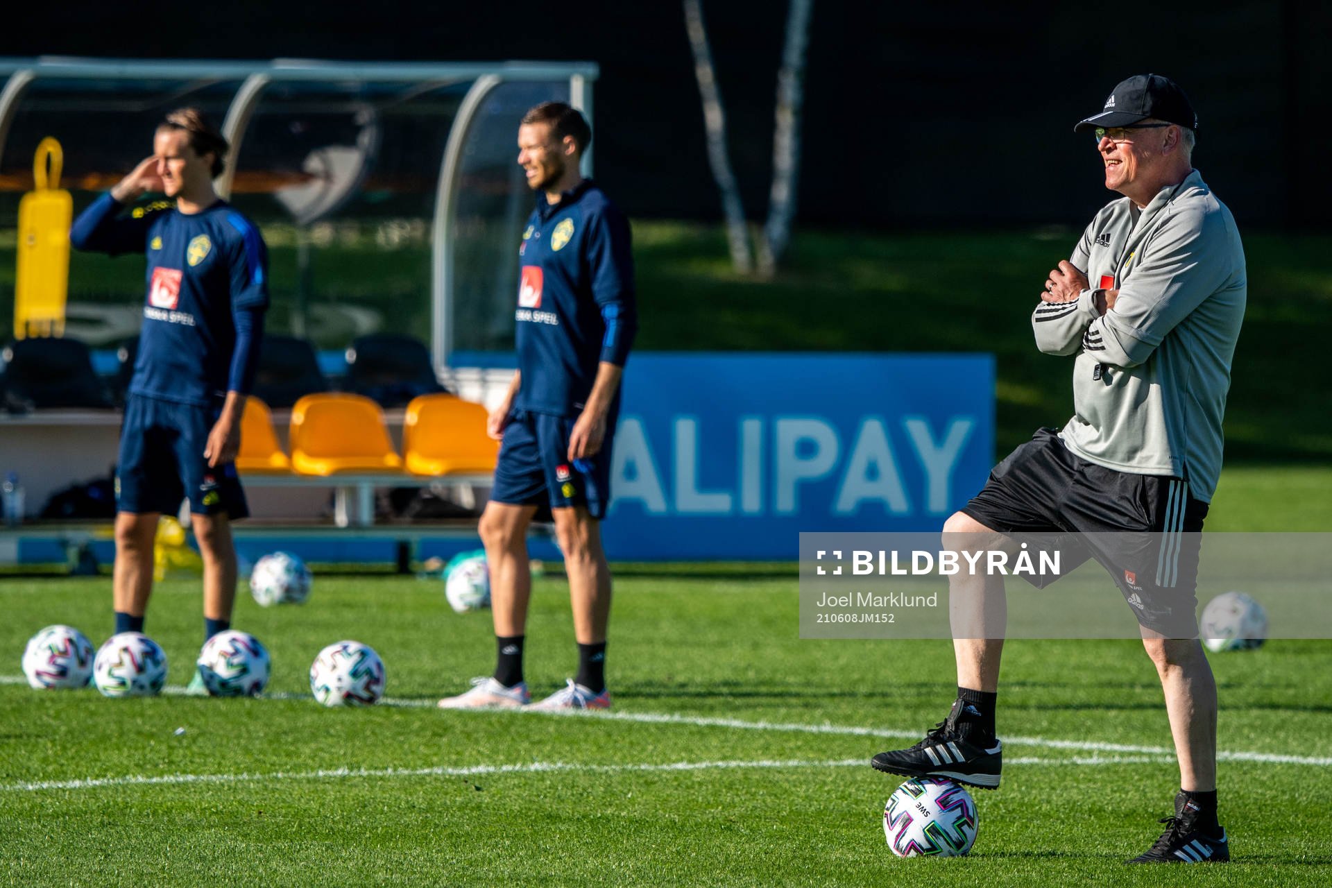 Janne Andersson, head coach of the Swedish national