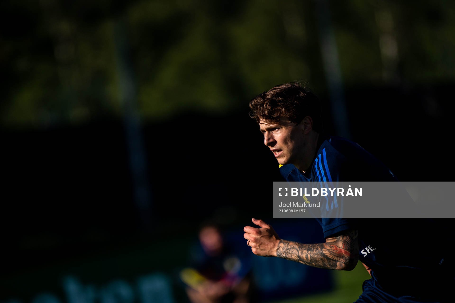 Viktor Nilsson Lindelöf of the Swedish national football