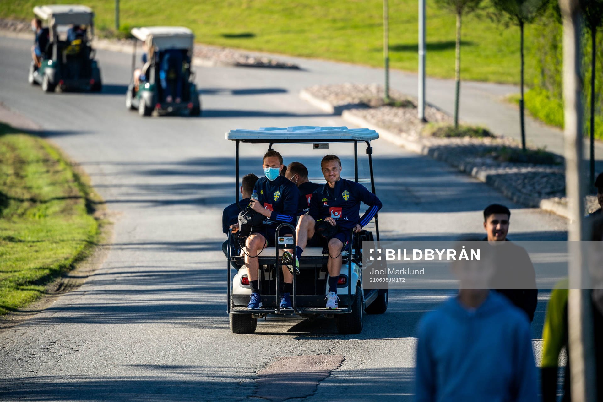 Ludwig Augustinsson and Pierre Bengtsson of the Swedish