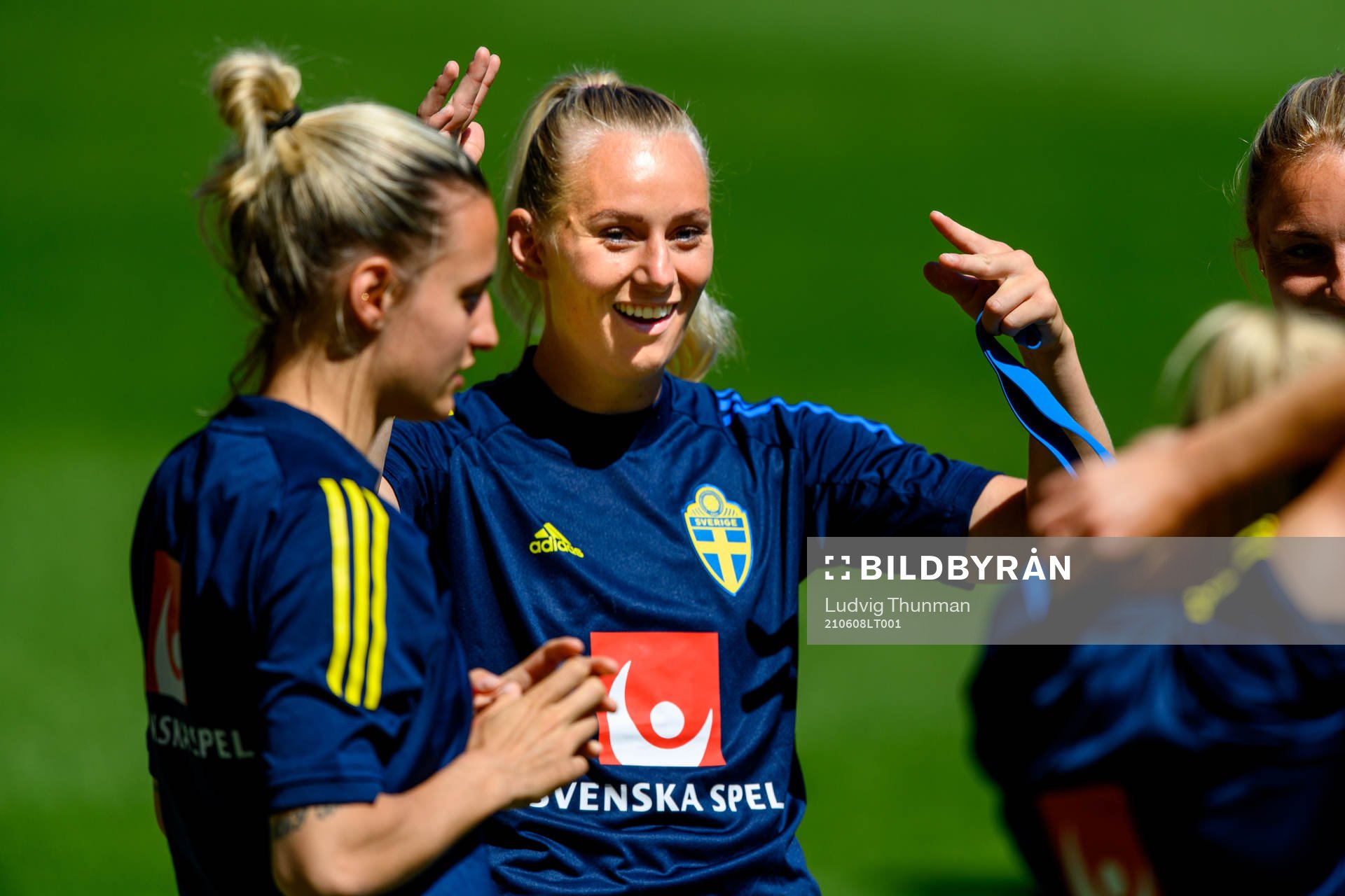 Stina Blackstenius of the Swedish women's national football