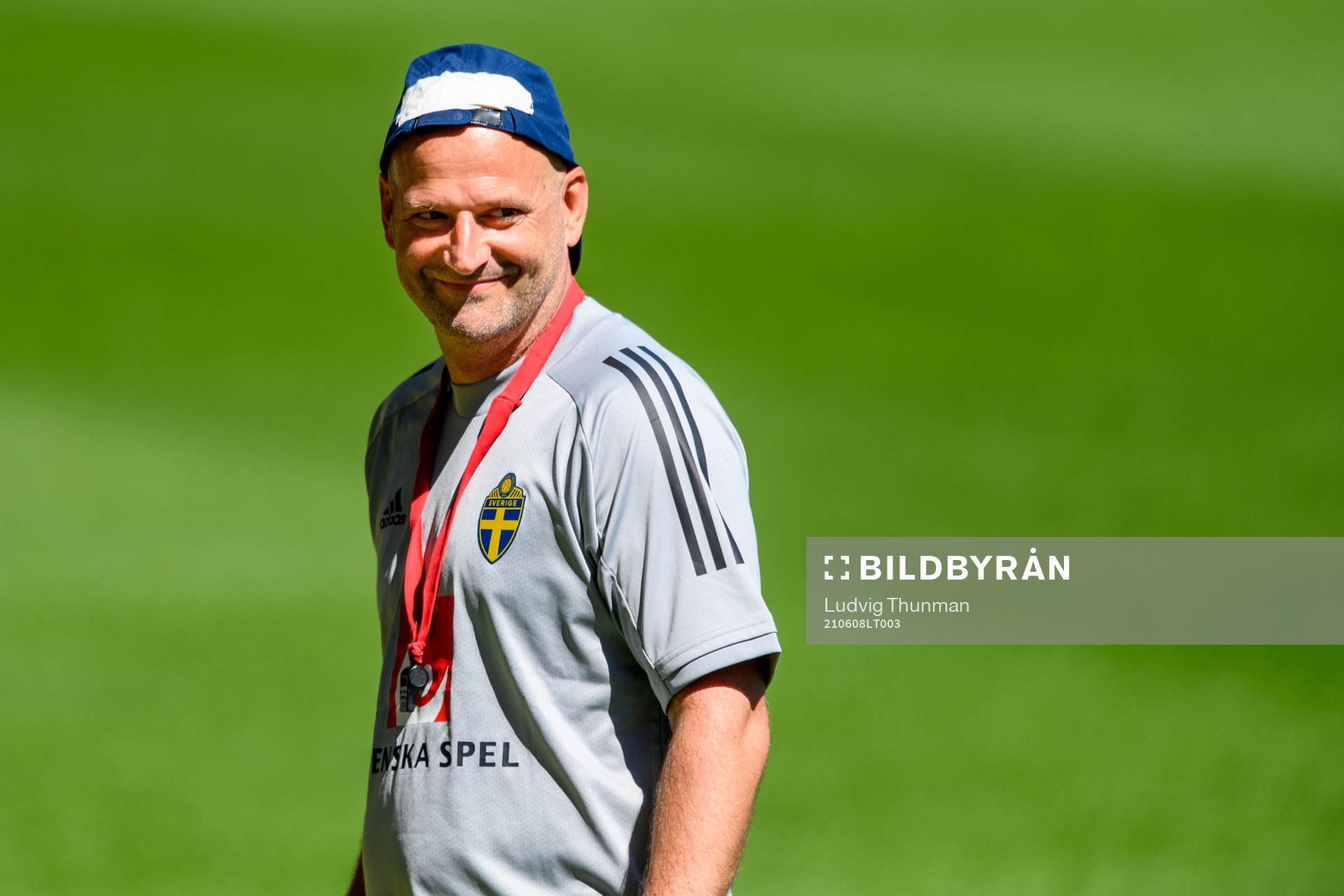 Magnus Wikman, assistant coach of the Swedish women's