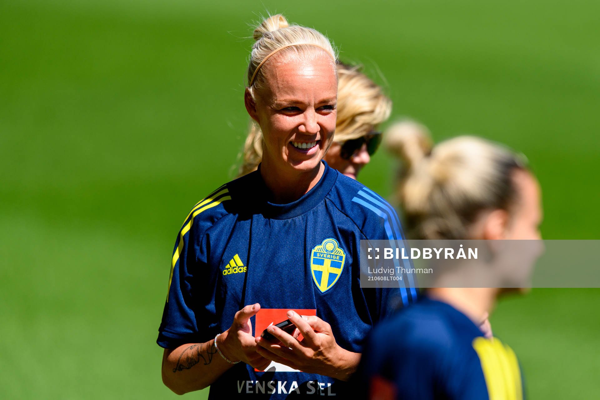 Caroline Seger of the Swedish women's national football team