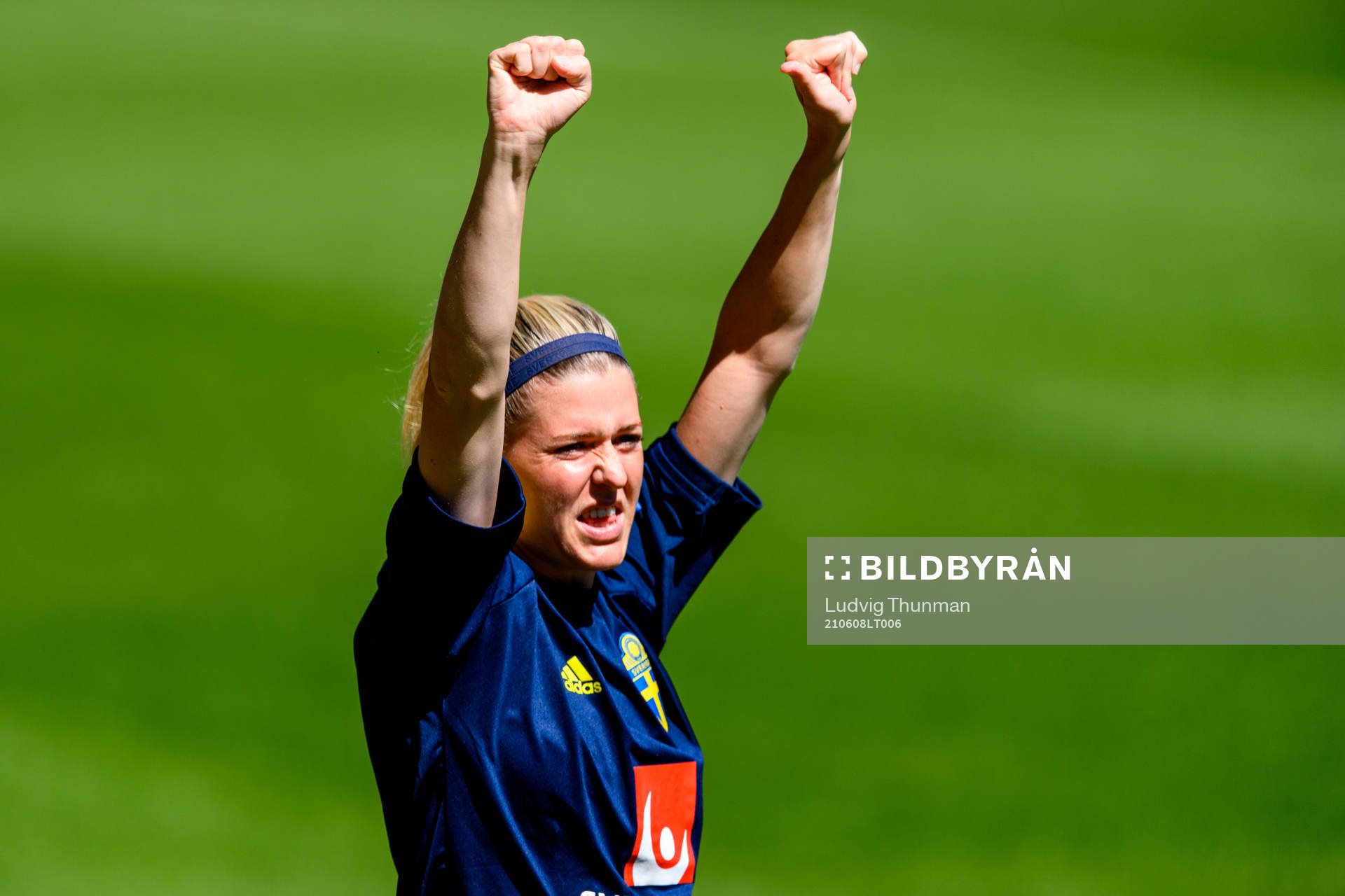 Olivia Schough of the Swedish women's national football team