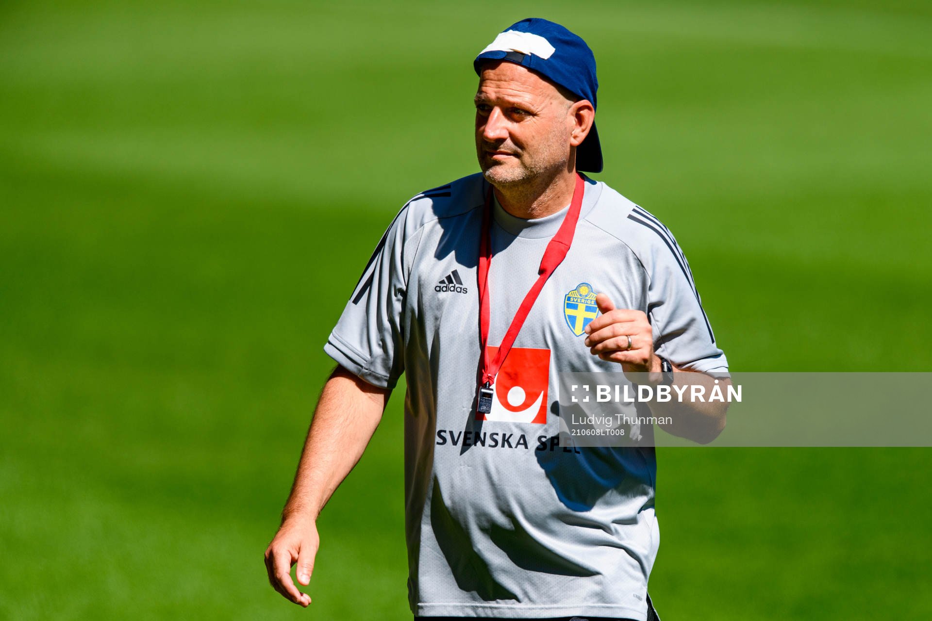 Magnus Wikman, assistant coach of the Swedish women's