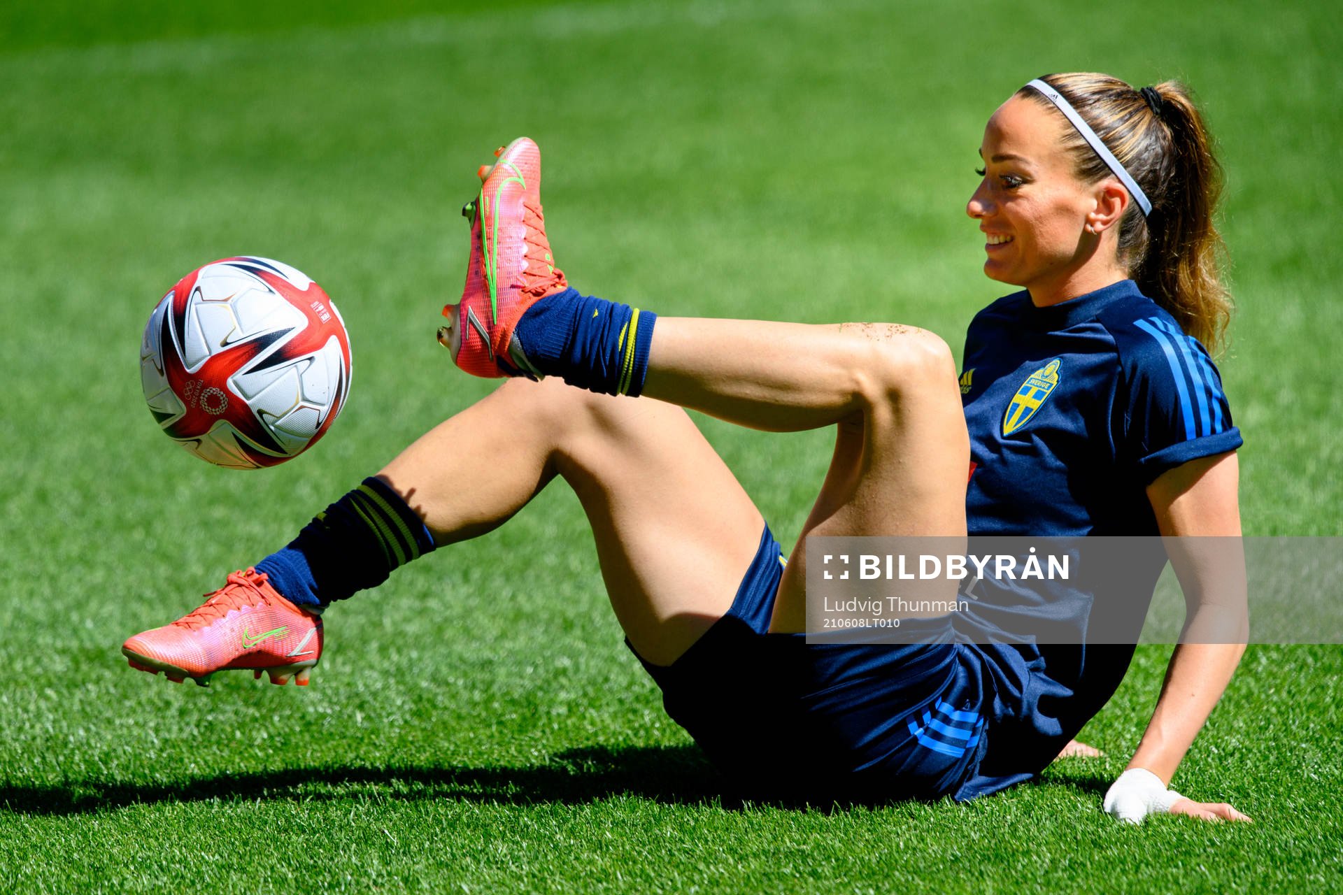 Kosovare Asllani of the Swedish women's national football