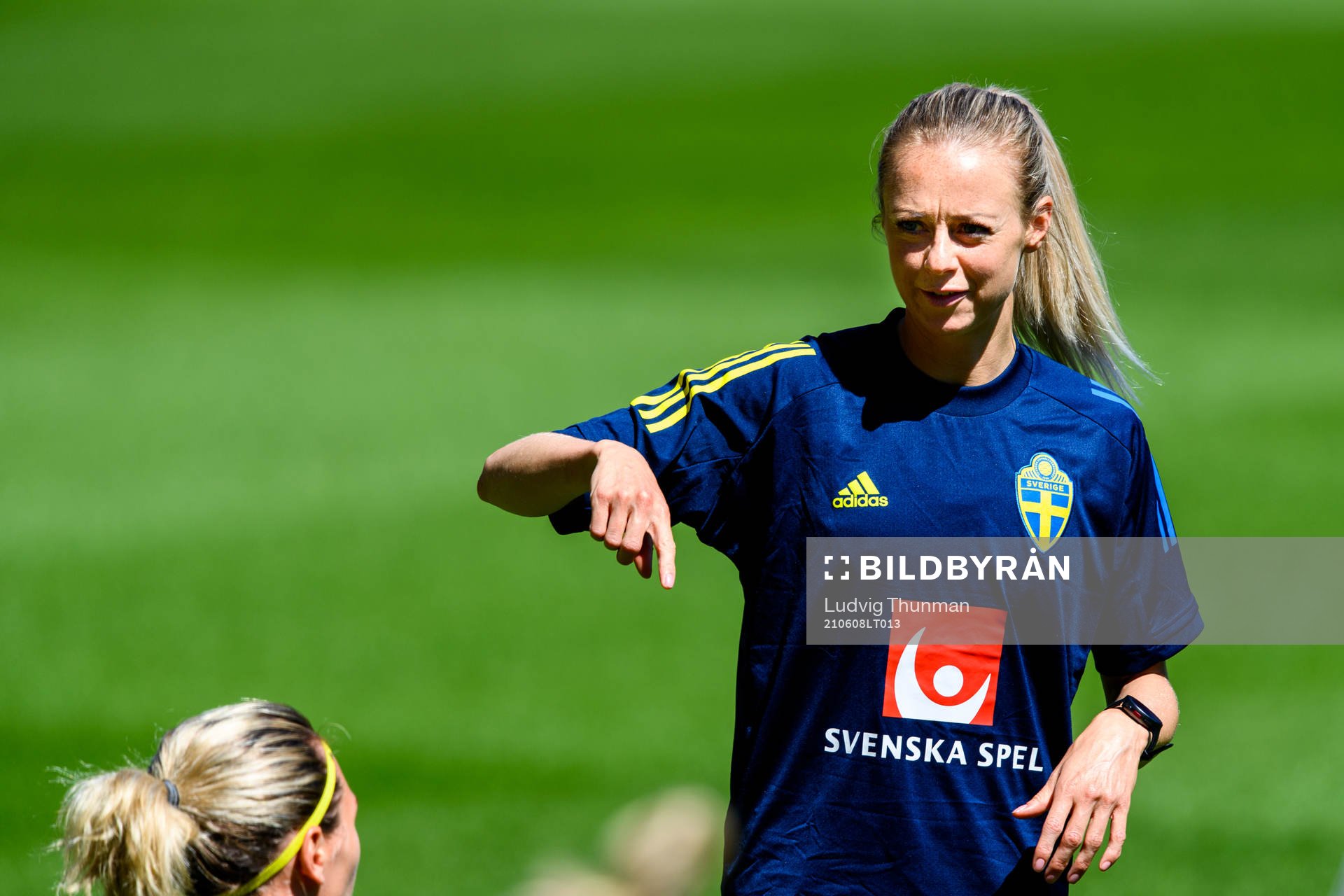 Amanda Ilestedt of the Swedish women's national football