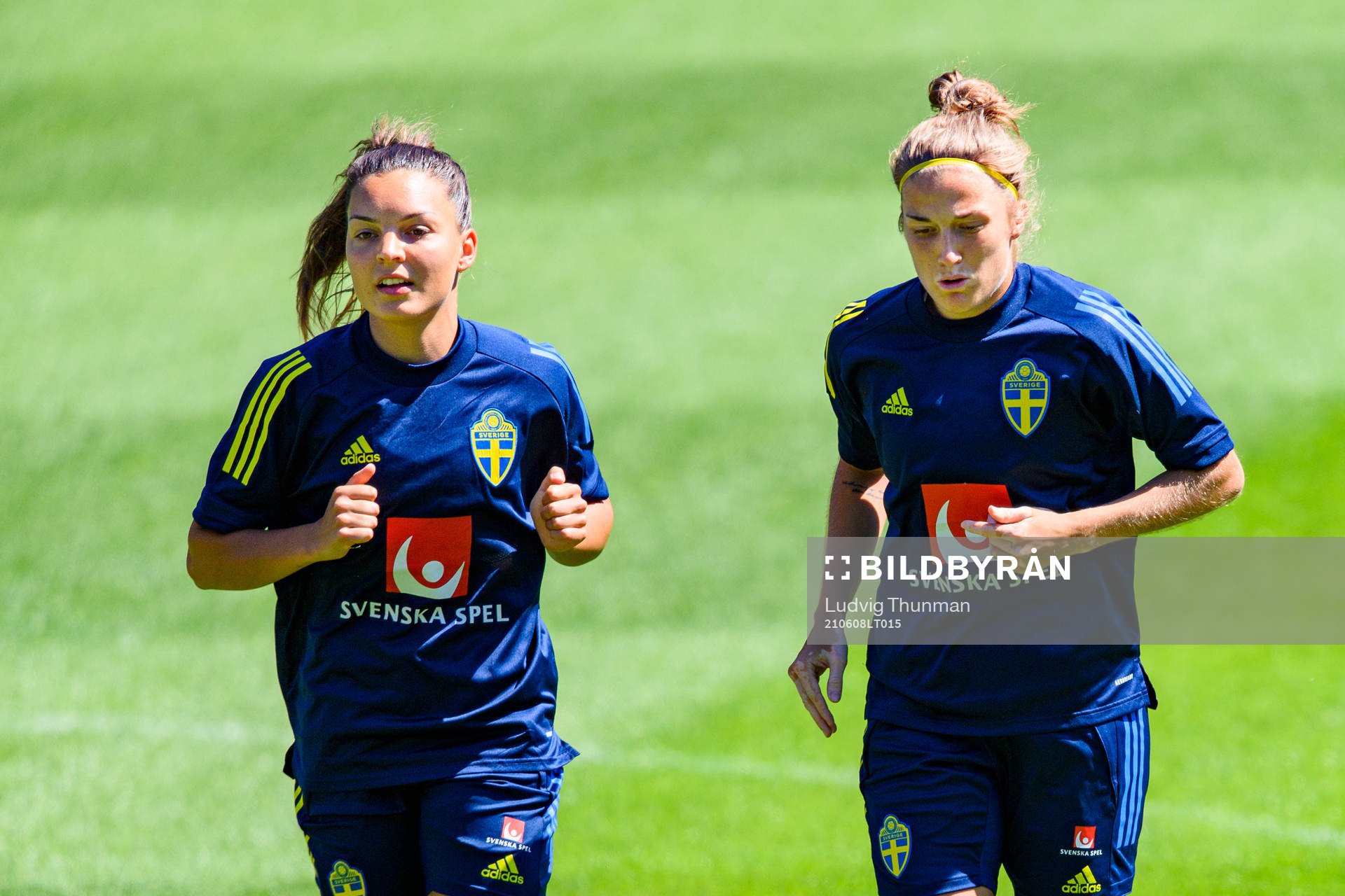 Johanna Rytting Kaneryd and Filippa Angeldahl of the
