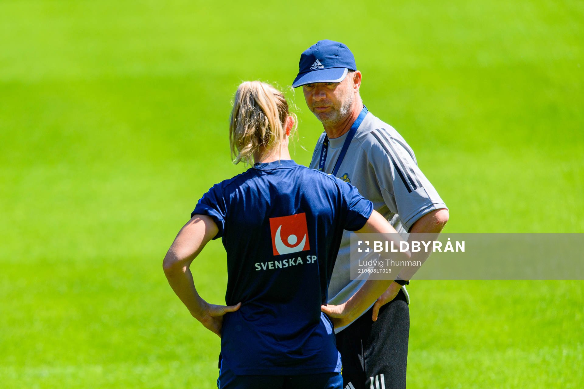 Peter Gerhardsson, Head coach of the Swedish women's