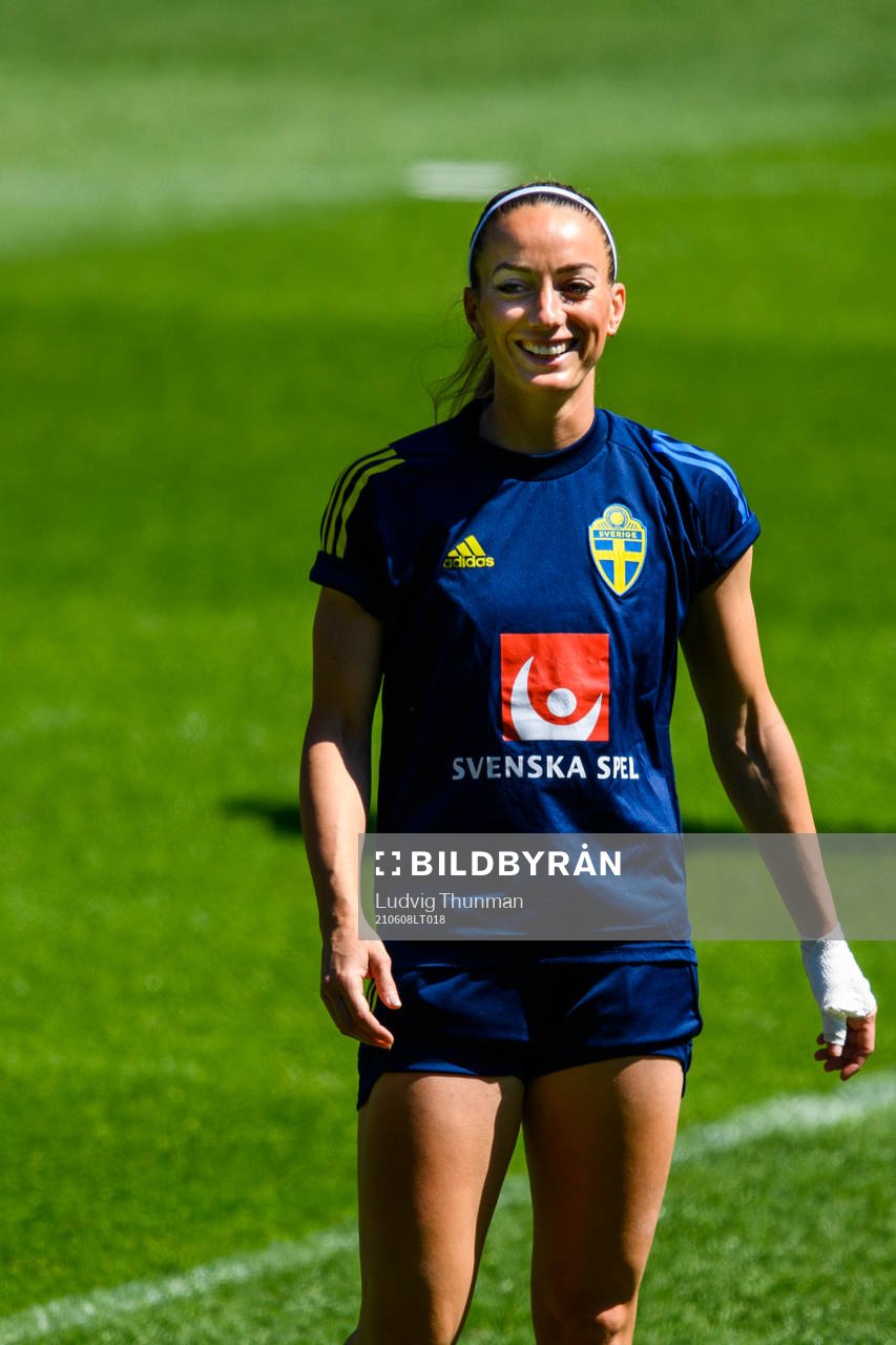 Kosovare Asllani of the Swedish women's national football