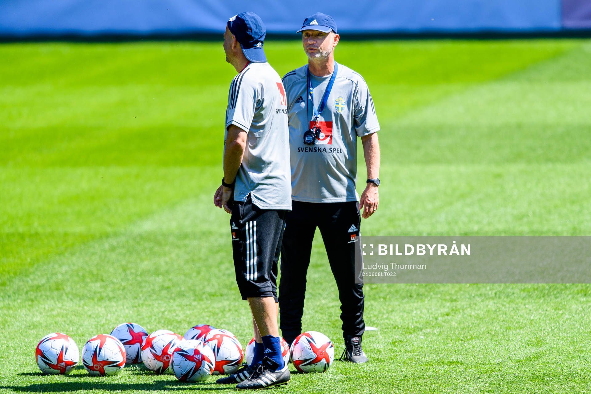 Magnus Wikman, assistant coach and Peter Gerhardsson, Head