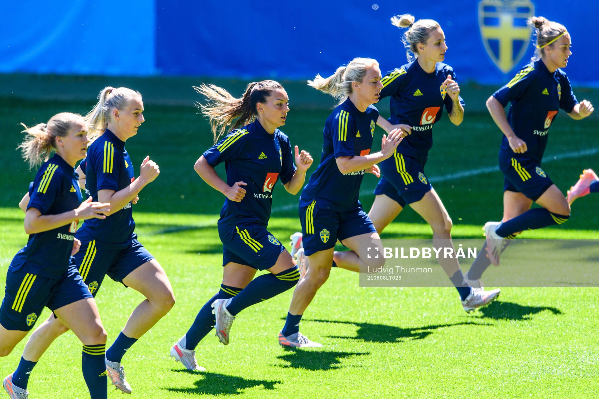 Magdalena Eriksson, Stina Blackstenius, Johanna Rytting