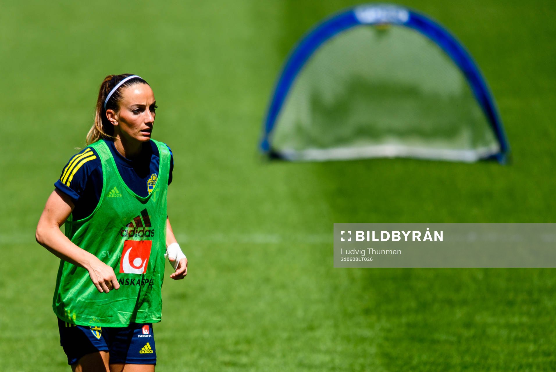 Kosovare Asllani of the Swedish women's national football