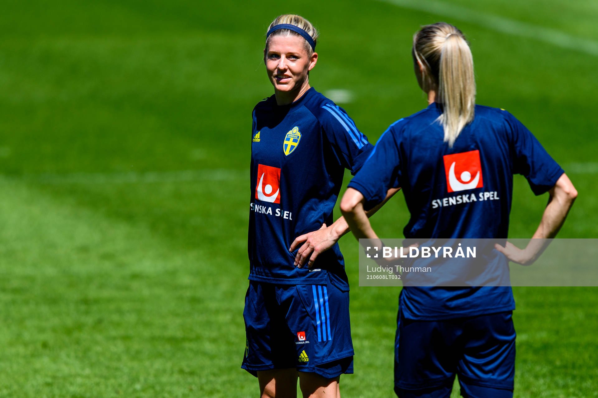 Olivia Schough of the Swedish women's national football team
