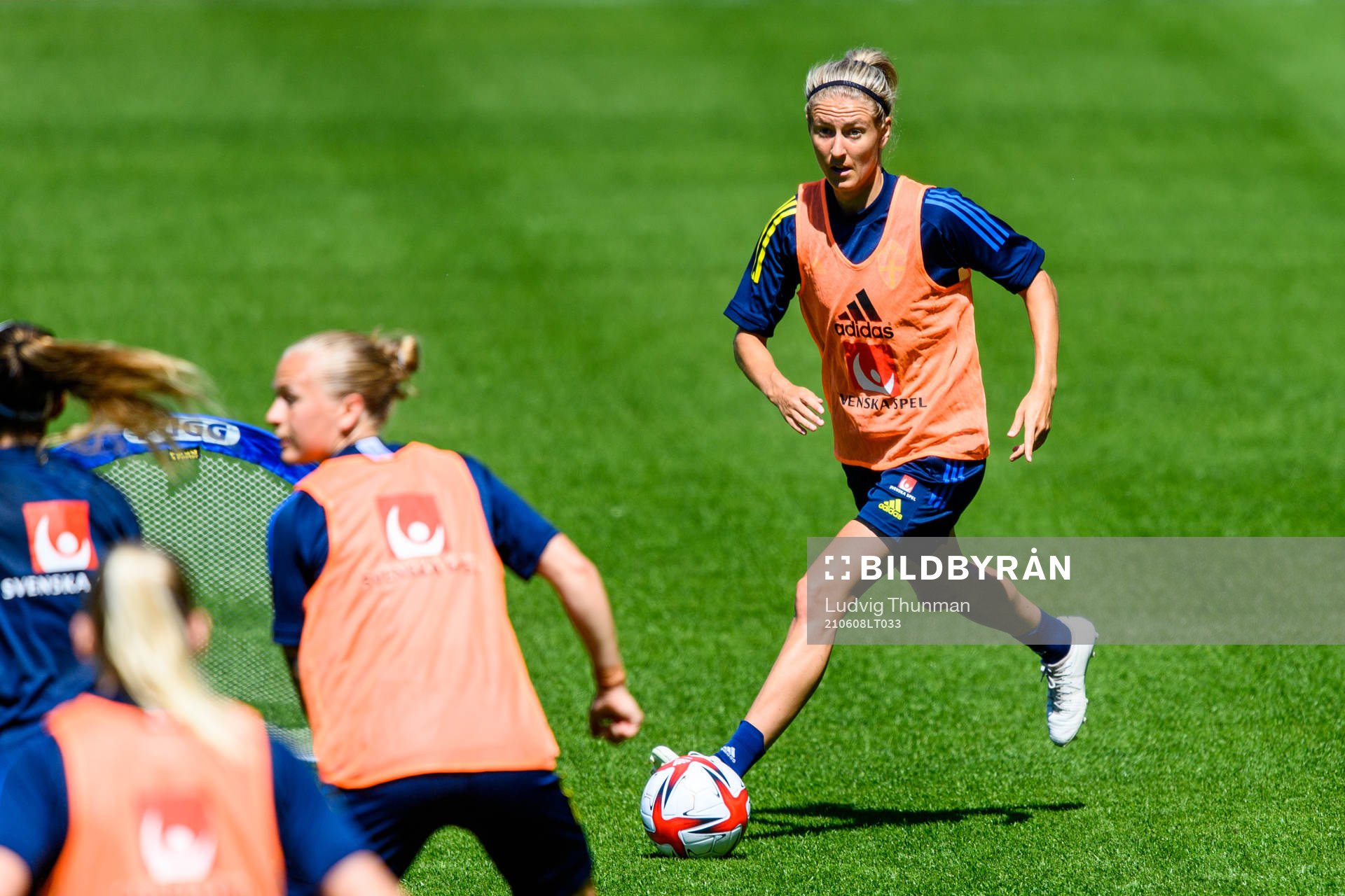 Emma Kullberg of the Swedish women's national football team