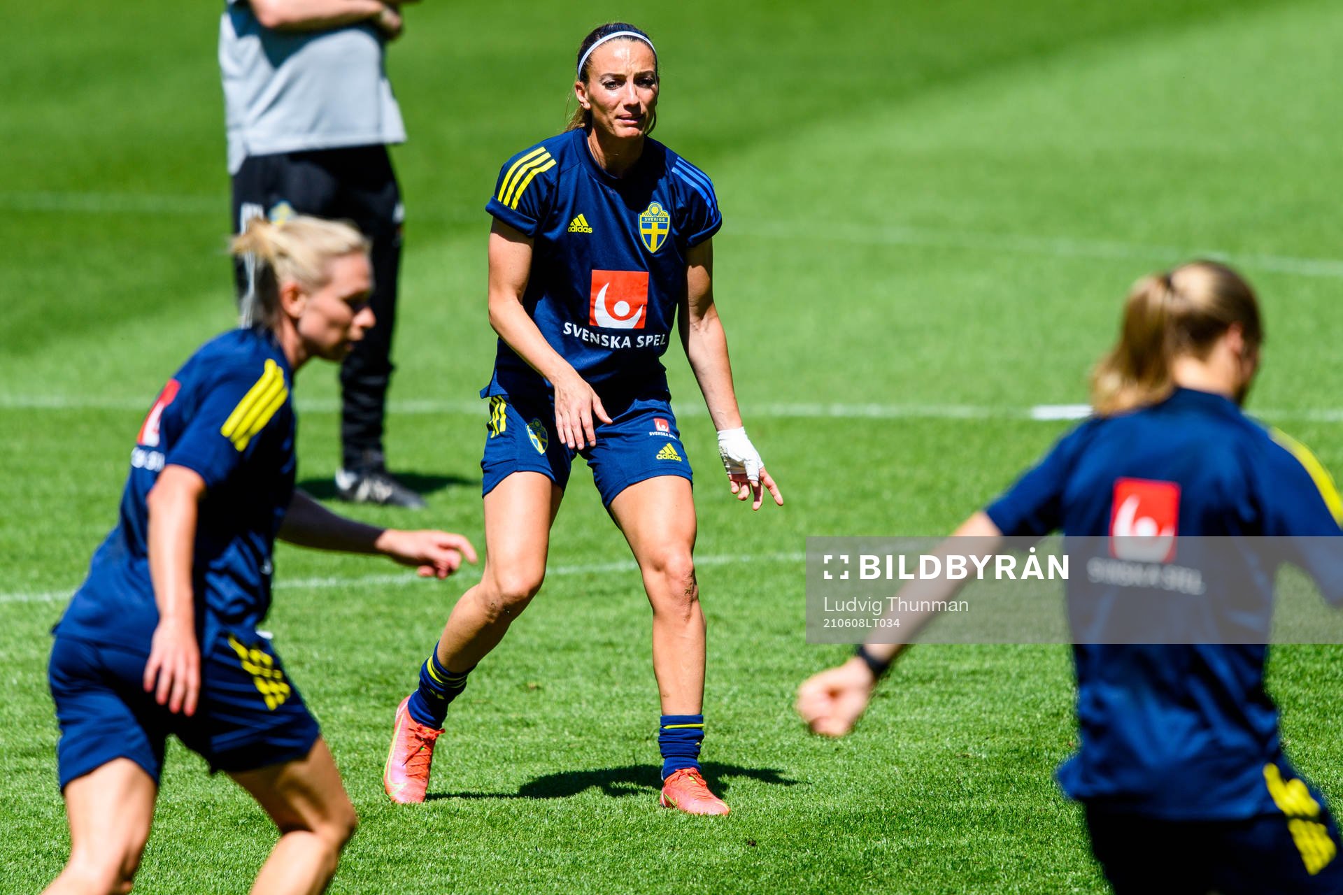 Kosovare Asllani of the Swedish women's national football