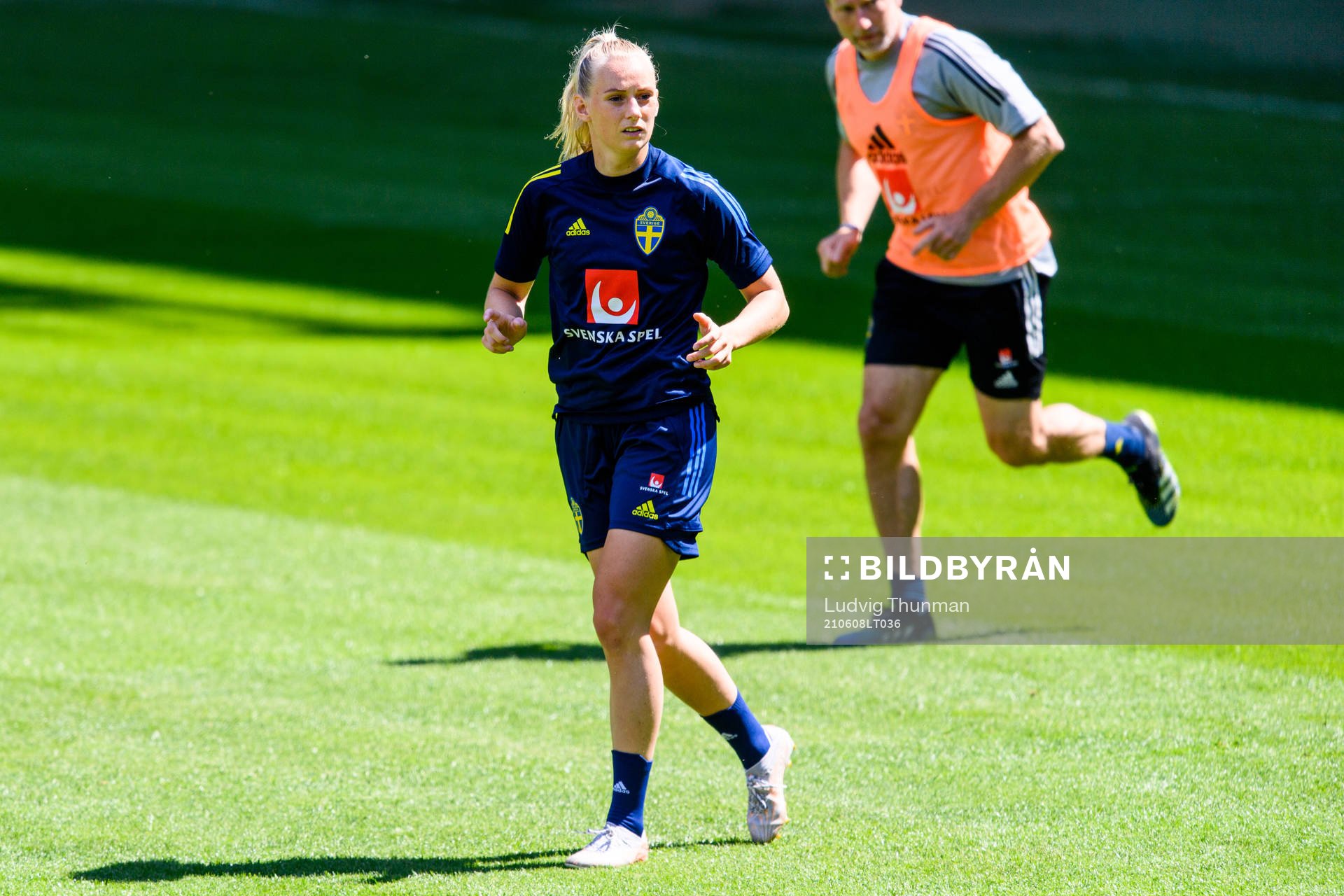 Stina Blackstenius of the Swedish women's national football