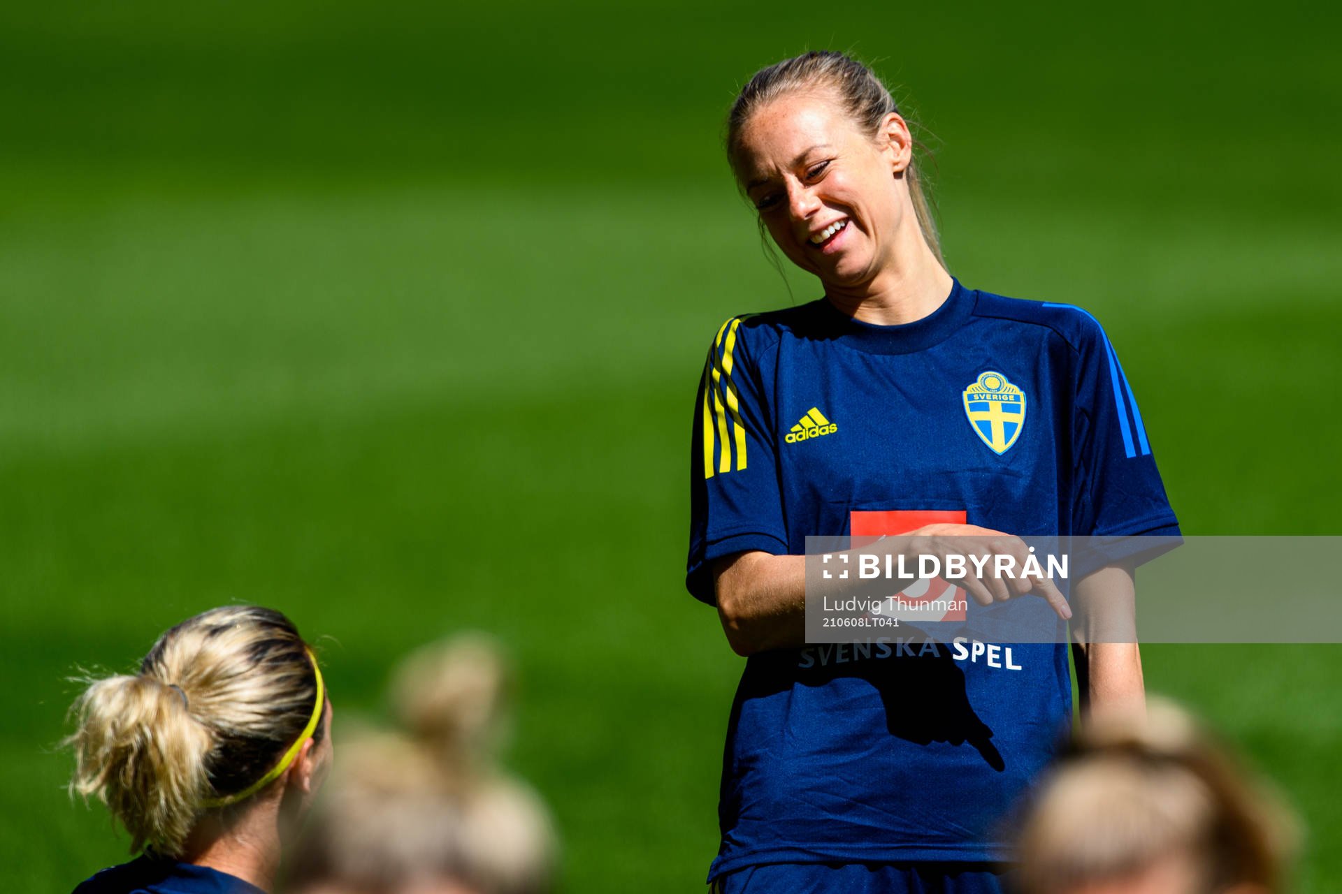 Amanda Ilestedt of the Swedish women's national football