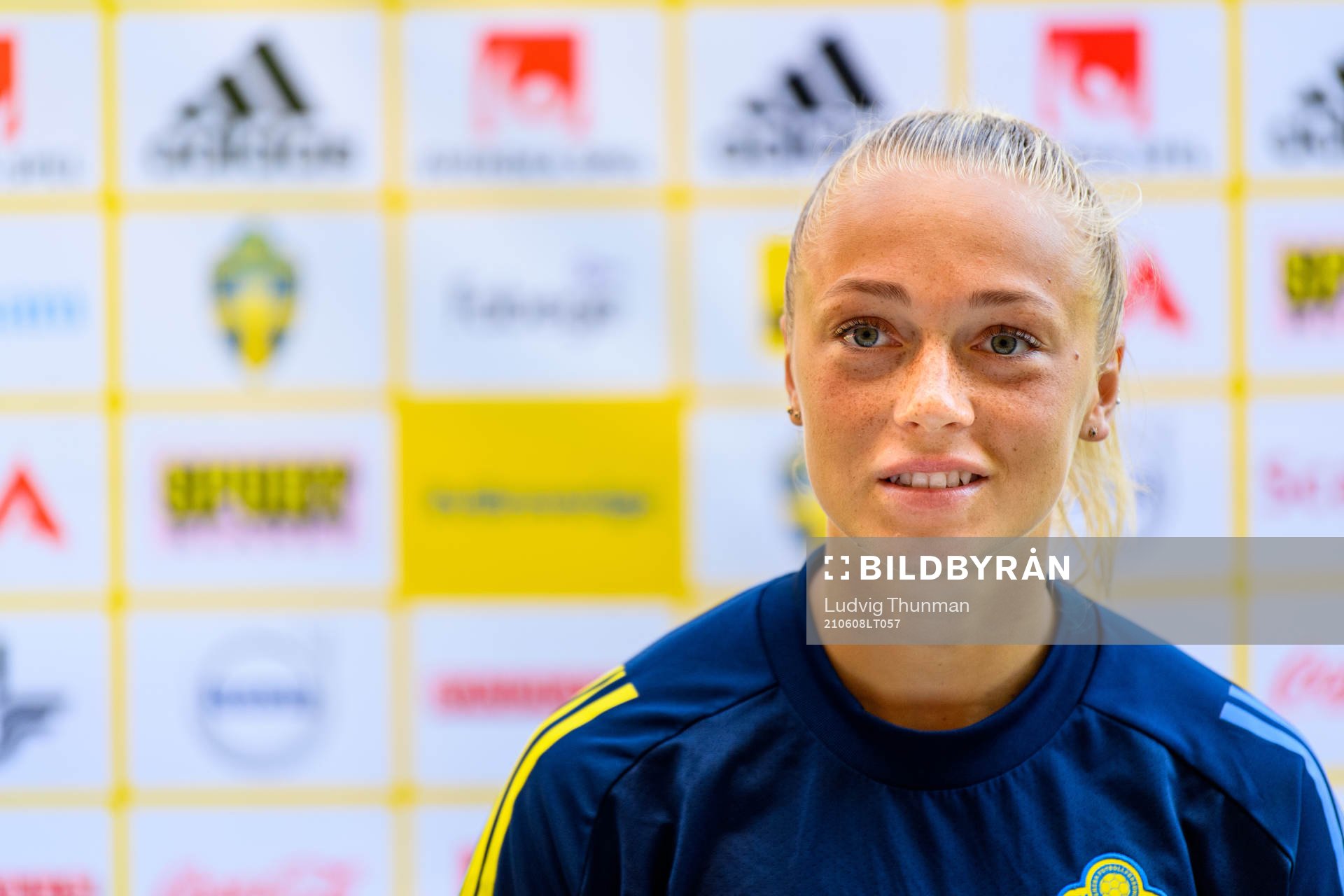 Hanna Bennison of the Swedish women's national football