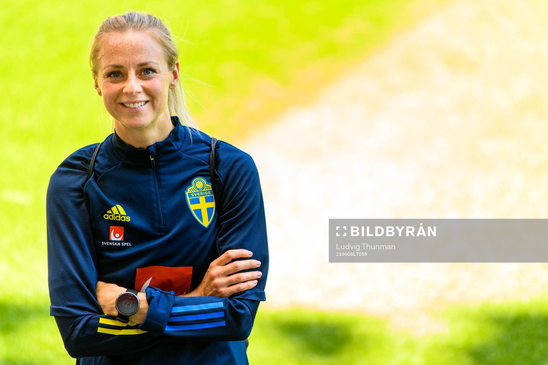 Amanda Ilestedt of the Swedish women's national football