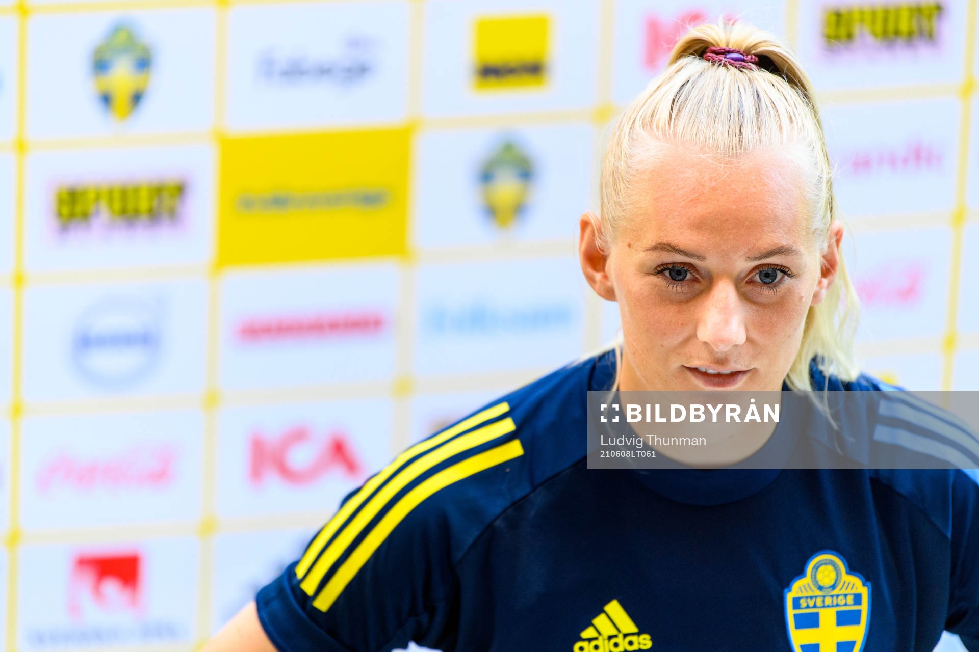 Stina Blackstenius of the Swedish women's national football