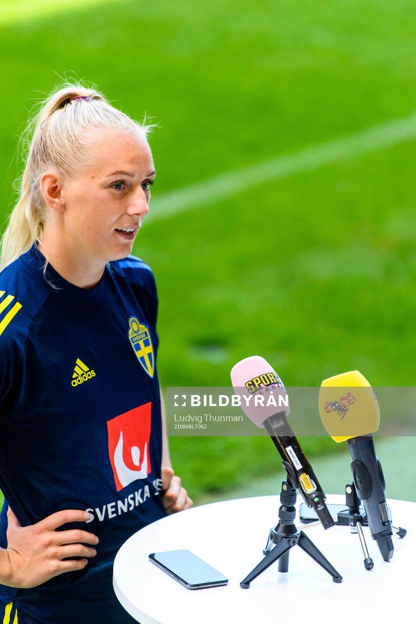 Stina Blackstenius of the Swedish women's national football