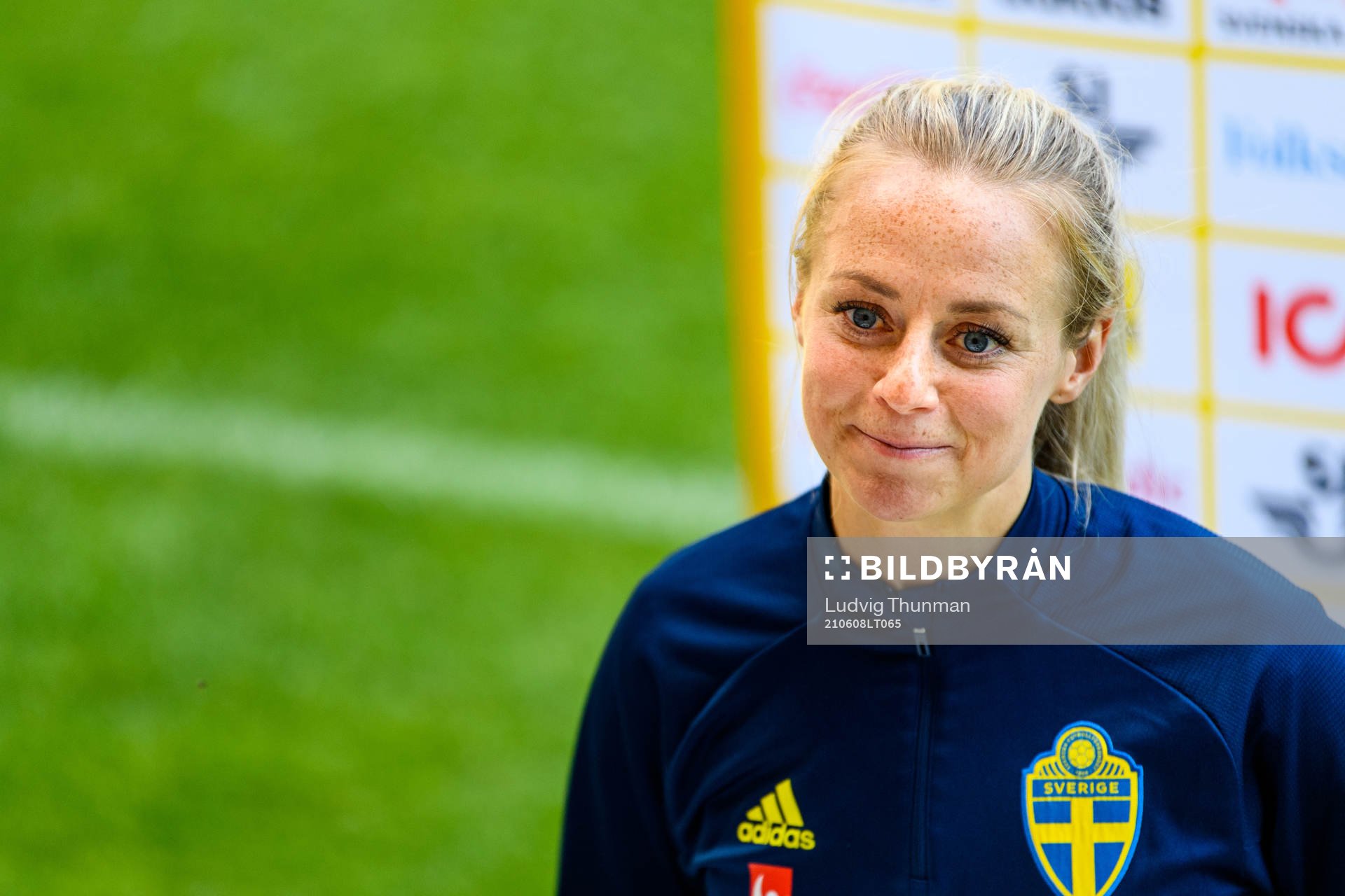 Amanda Ilestedt of the Swedish women's national football