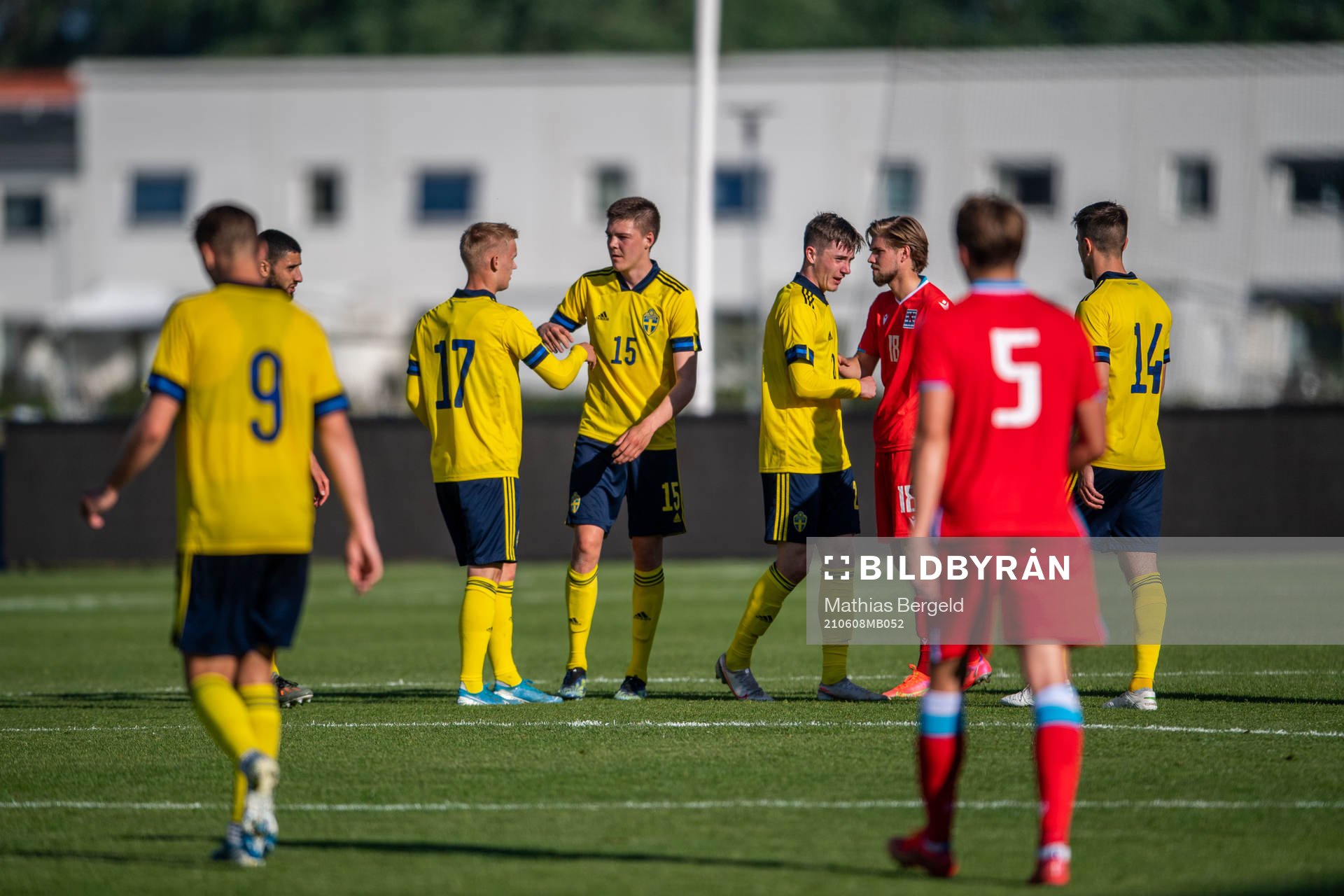 Carl Gustafsson, Emil Holm and Patrik Wålemark of Sweden