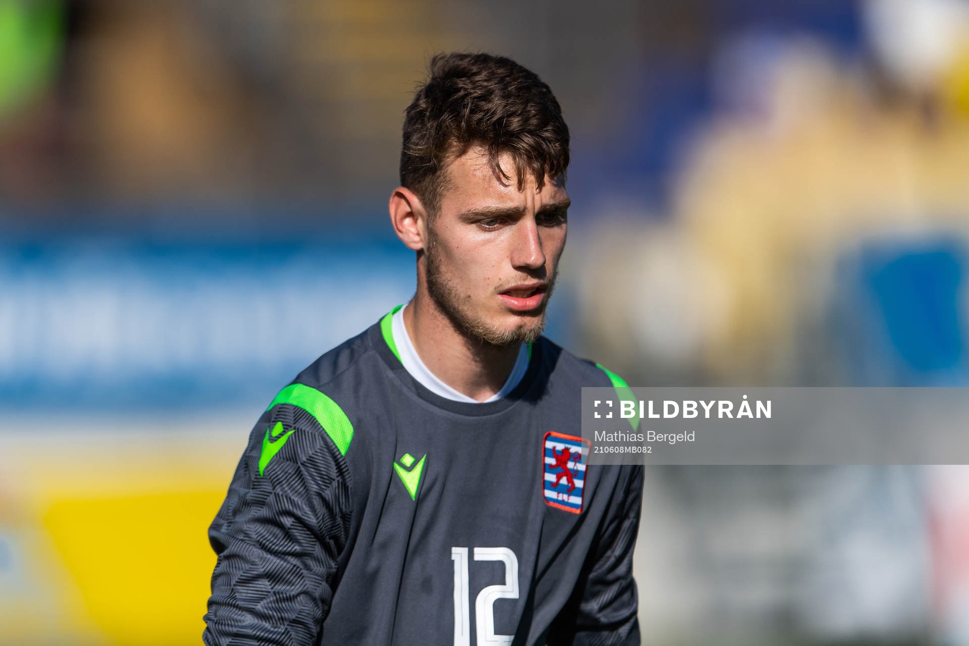 Goalkeeper Timothy Serge Martin of Luxembourg