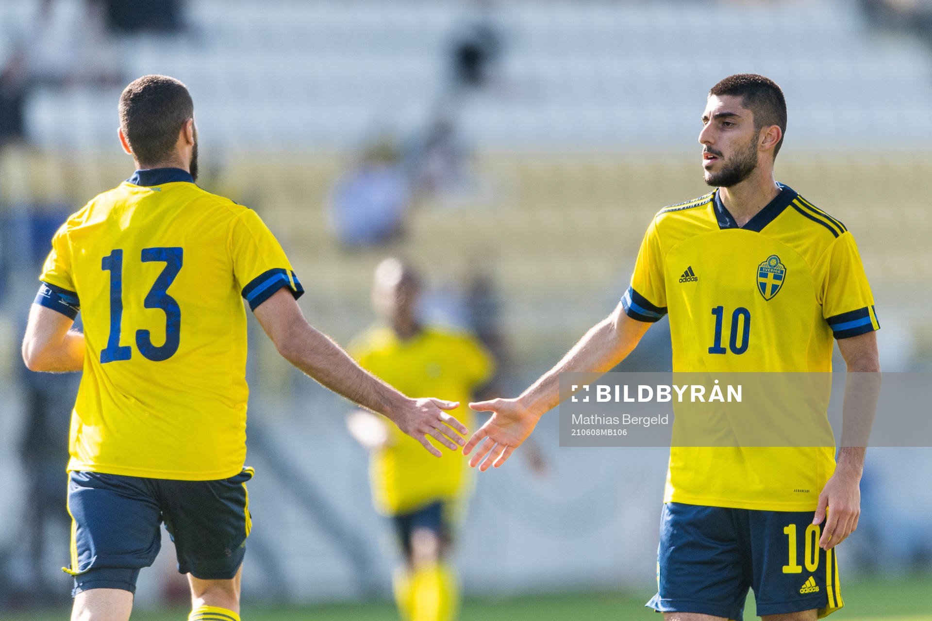 Aiham Ousou and Rami Hajal of Sweden