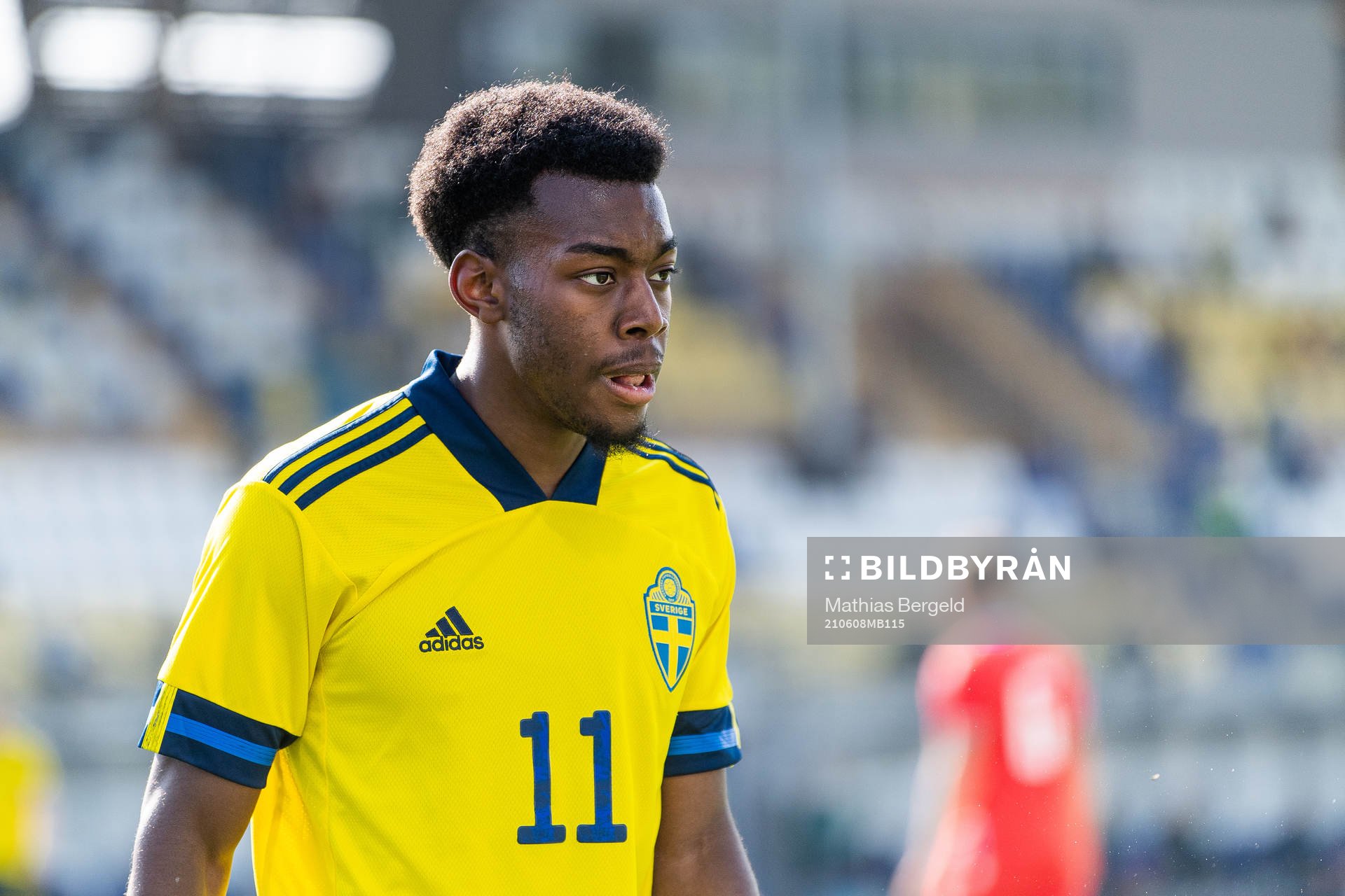 Anthony Elanga of Sweden