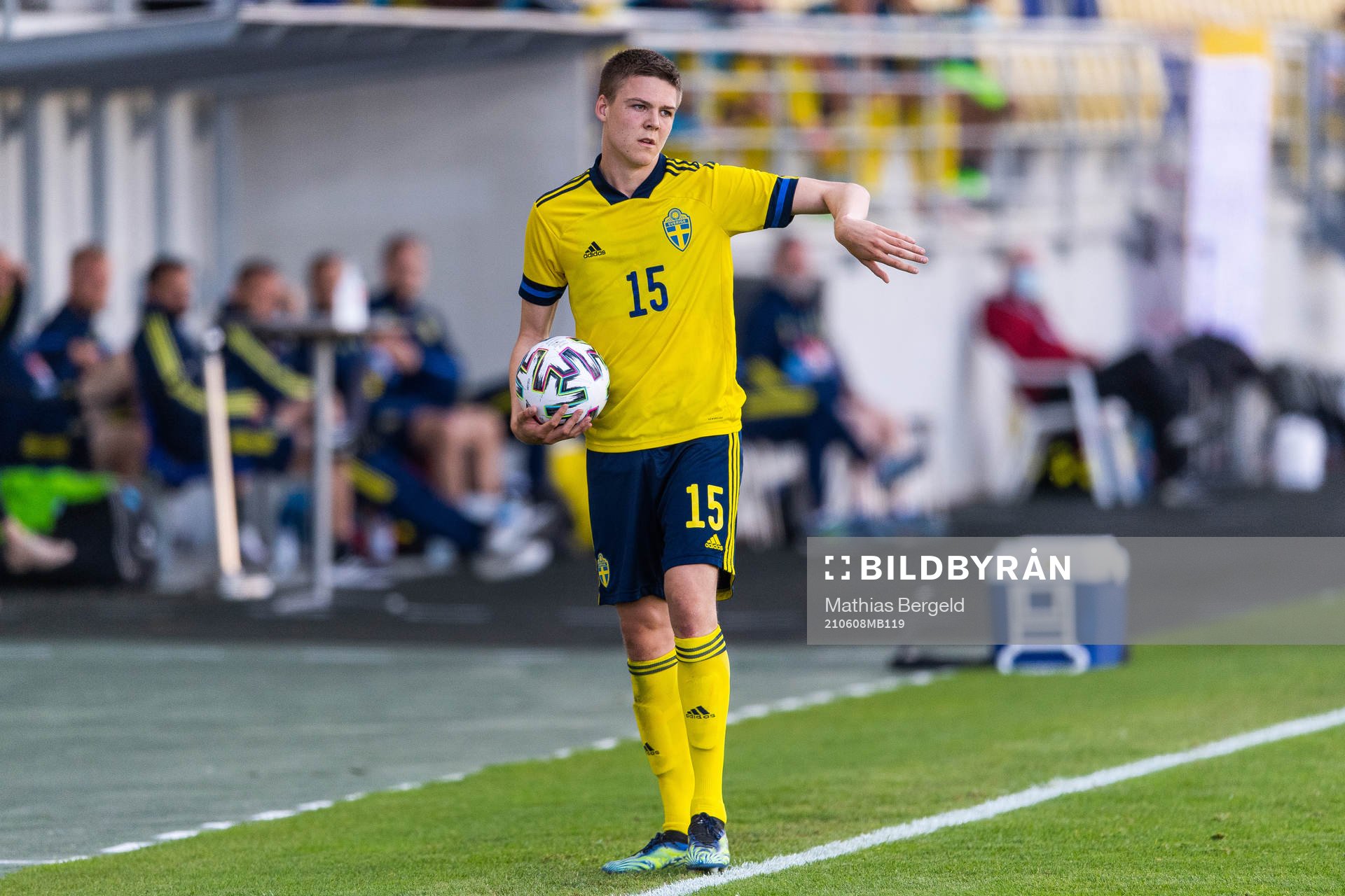Emil Holm of Sweden