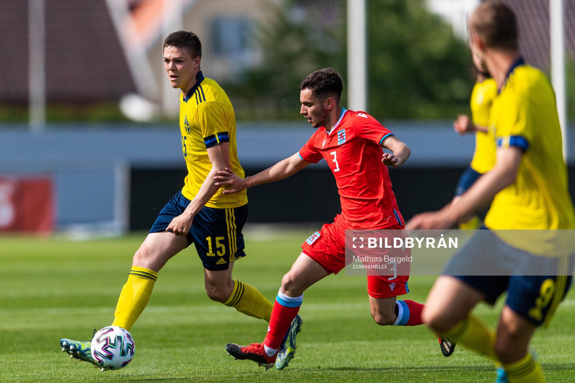 Emil Holm and Alexandre Sacras of Luxembourg