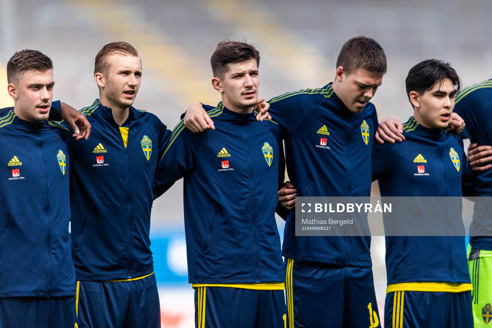 Tim Prica, Benjamin Nygren, Armin Gigovic, Emil Holm and