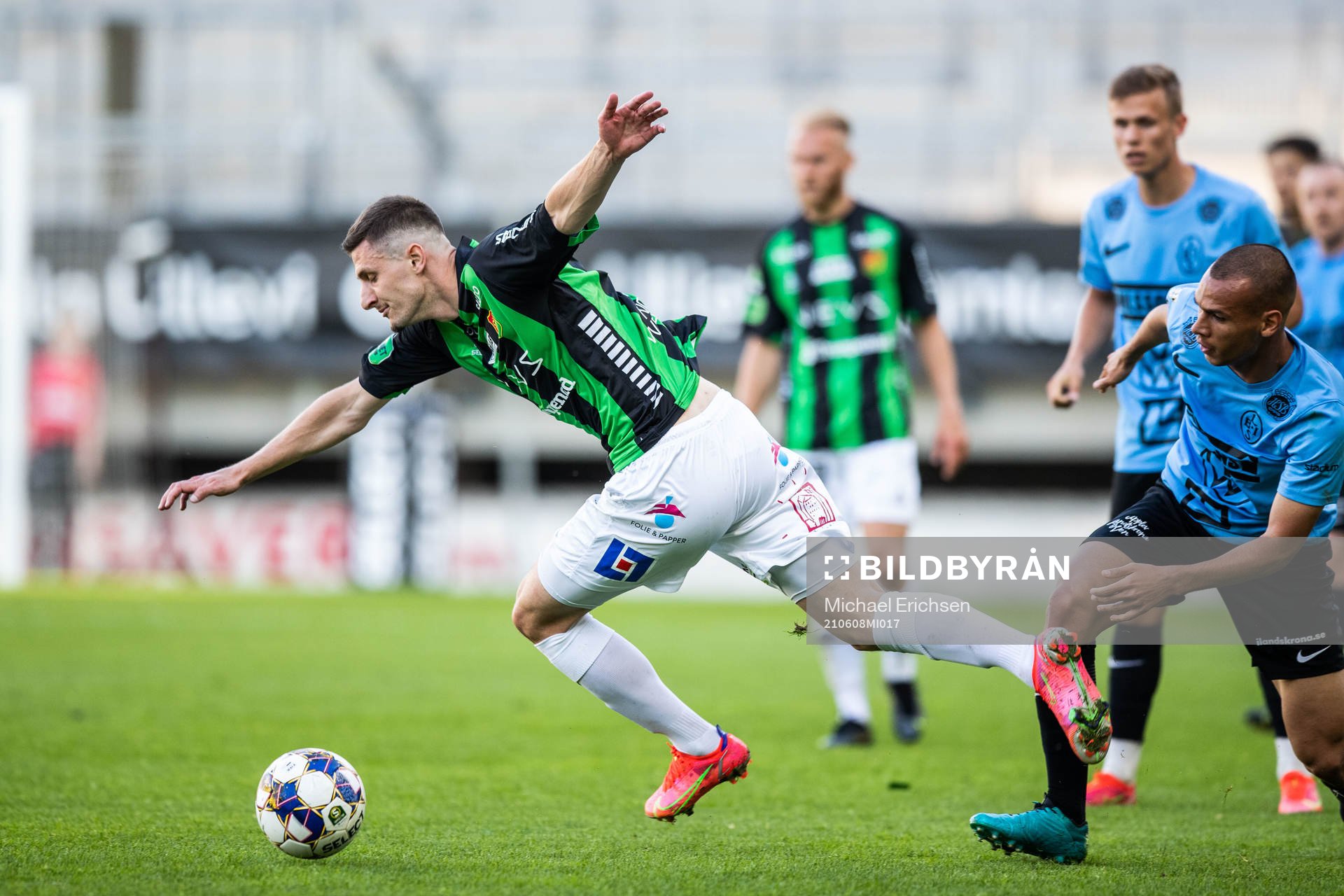 GAIS Adnan Maric och Landskronas Sumar Almadjed