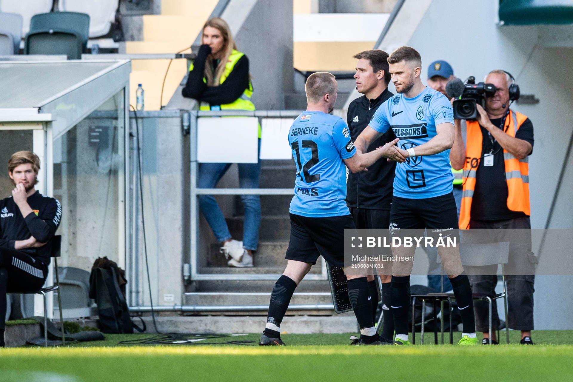 Landskronas Erik Pärsson byts in