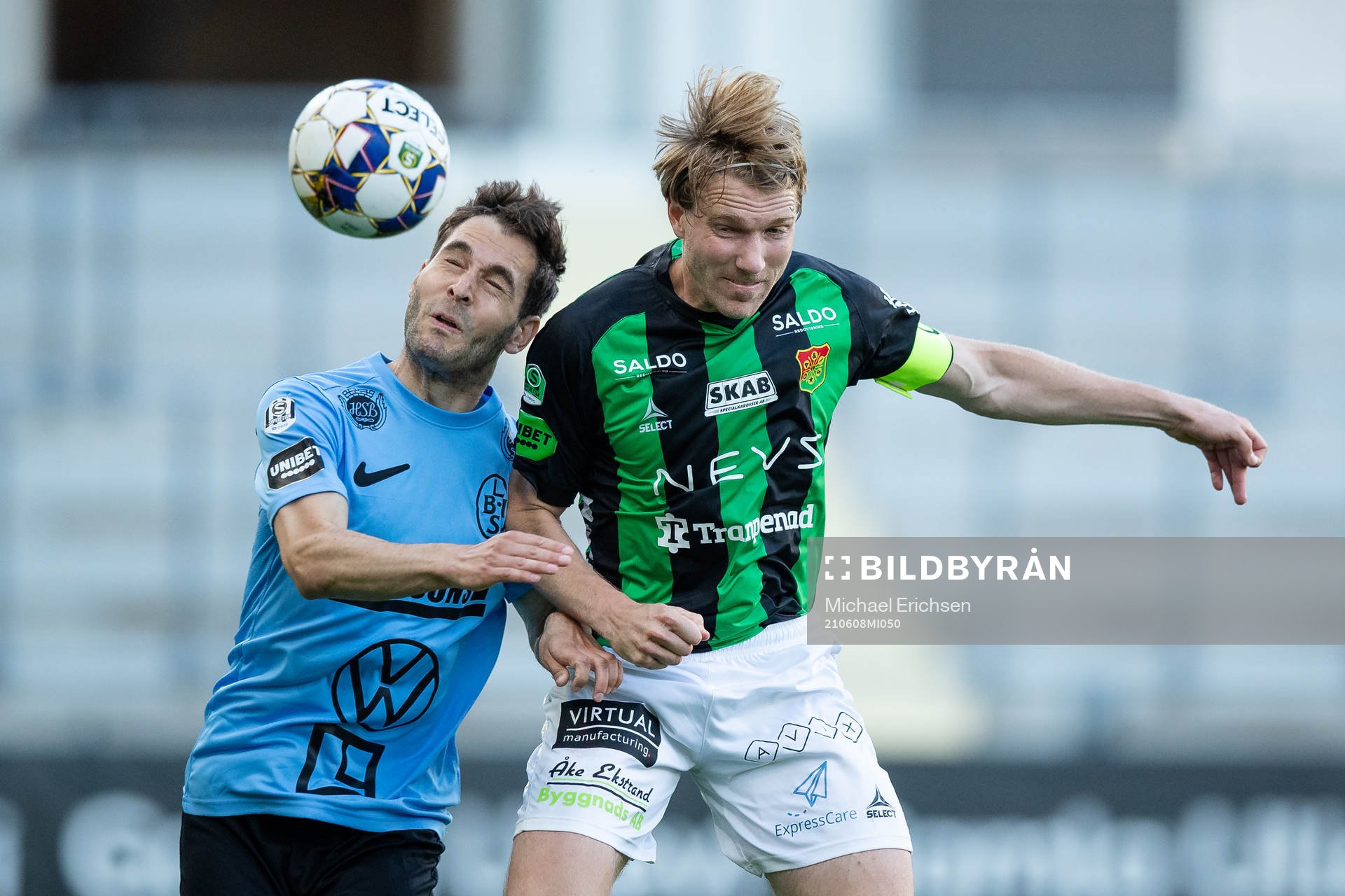 Landskronas Alexander Tkacz och GAIS August Wängberg