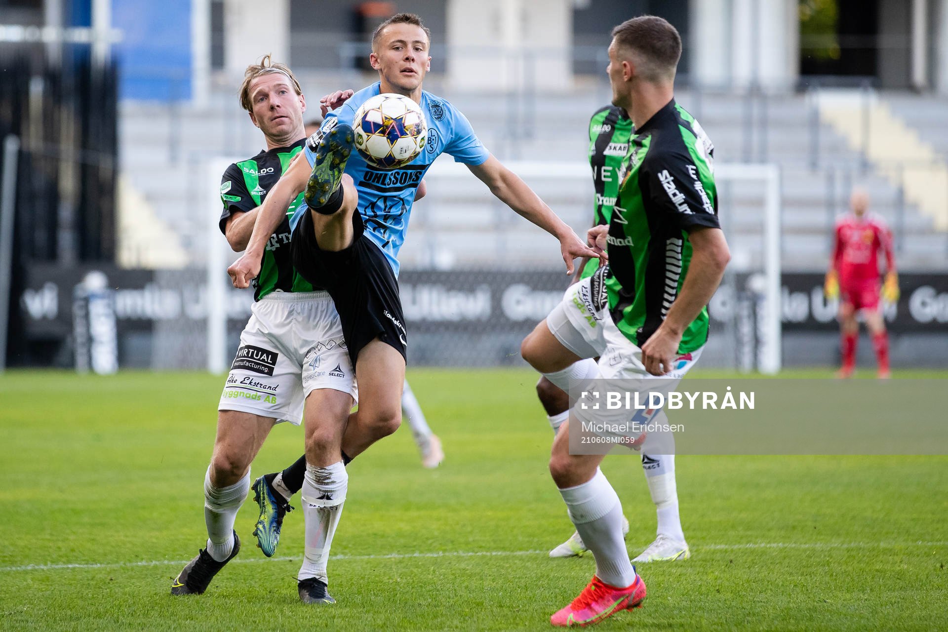 GAIS August Wängberg och Landskronas Oscar Petersson