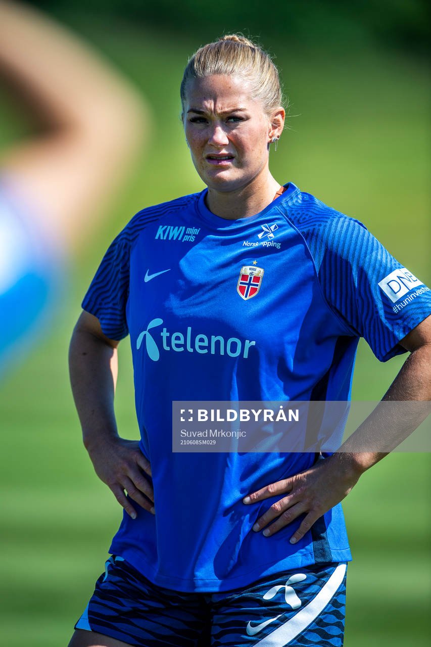 Lisa-Marie Karlseng Utland of the Norwegian women’s
