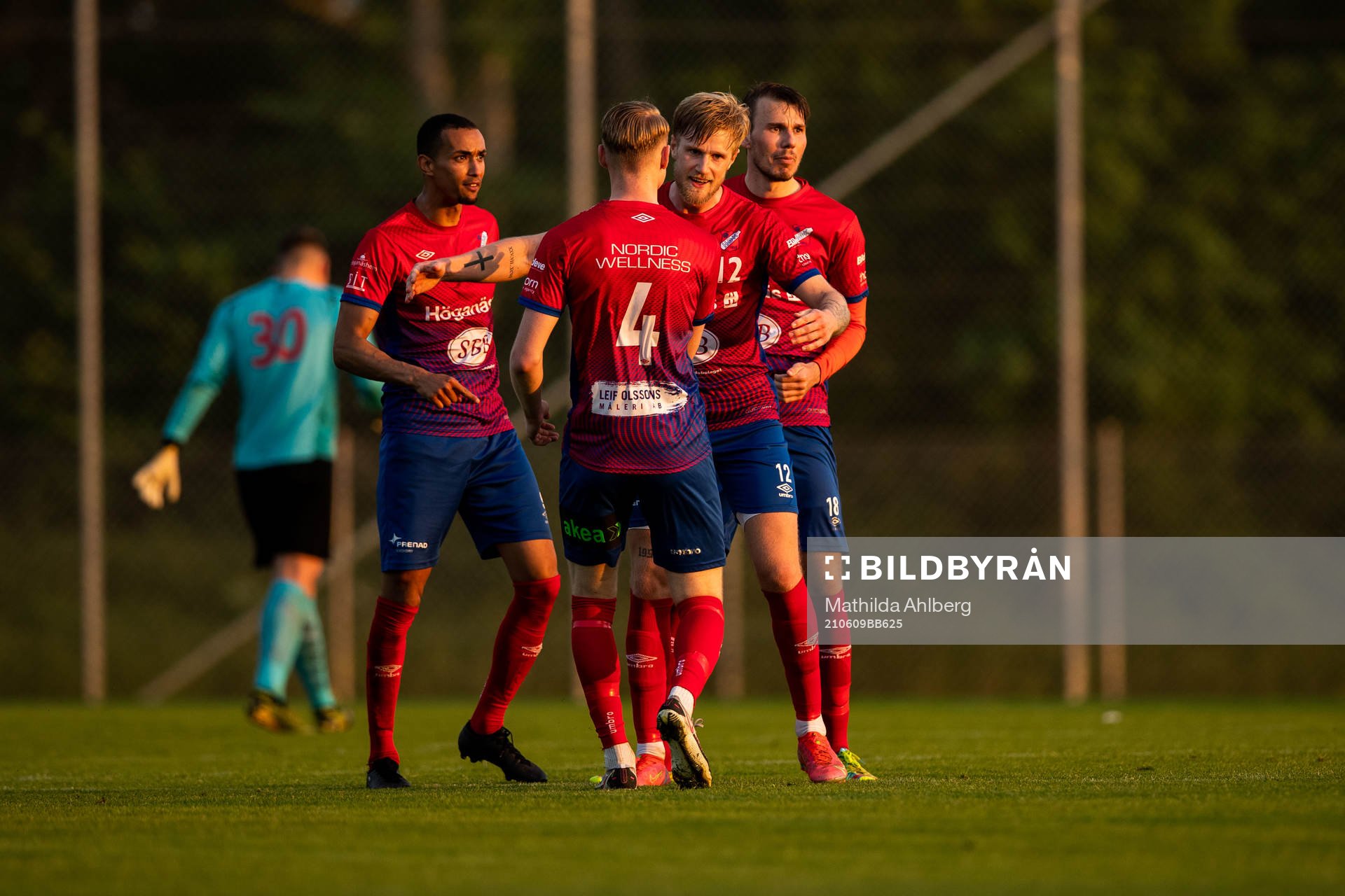 Höganäs Oliver Henneberg Bech jublar