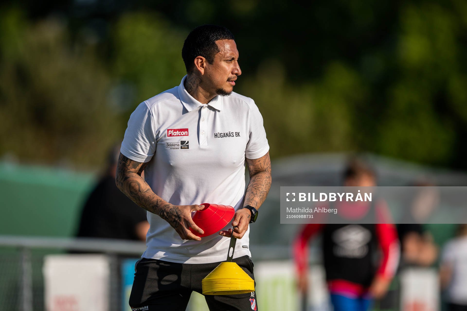 Höganäs assisterande tränare Abel Ramirez